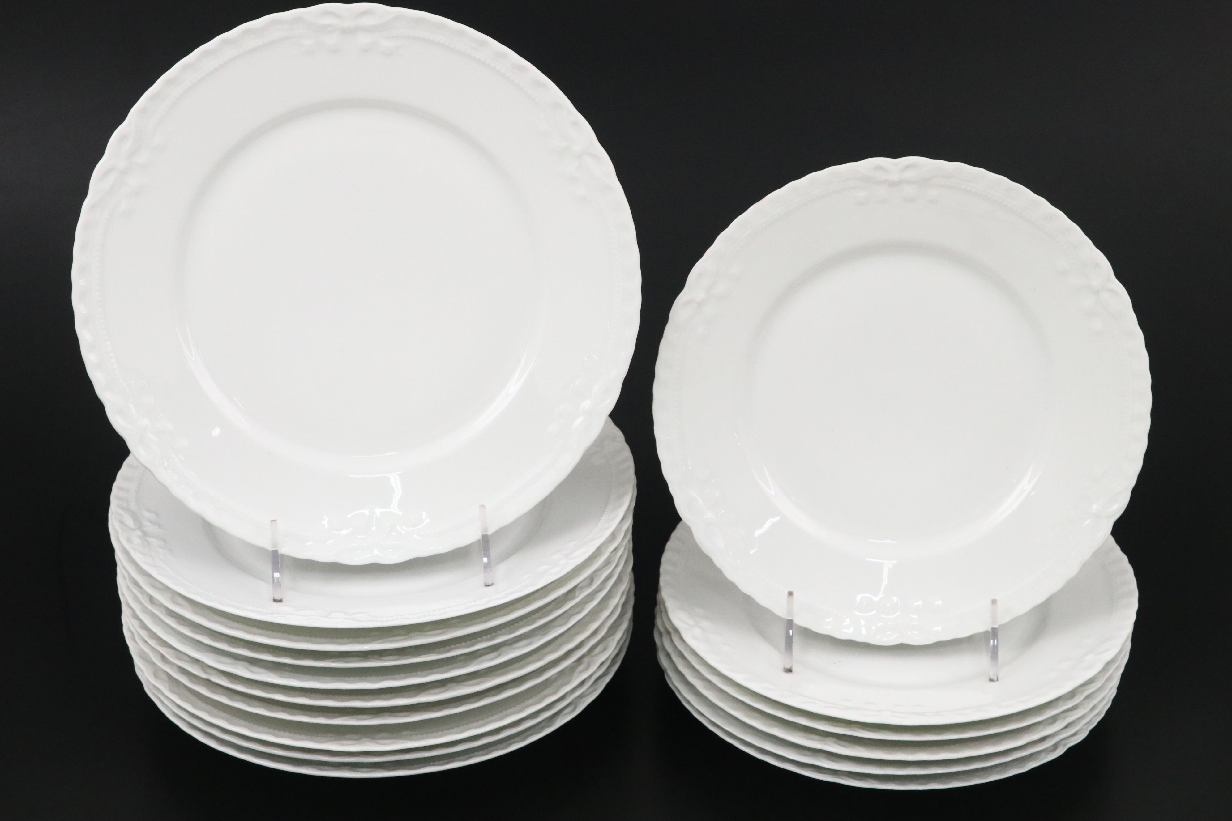 Theodore Haviland with Other White Porcelain Dinnerware and Serving Pieces