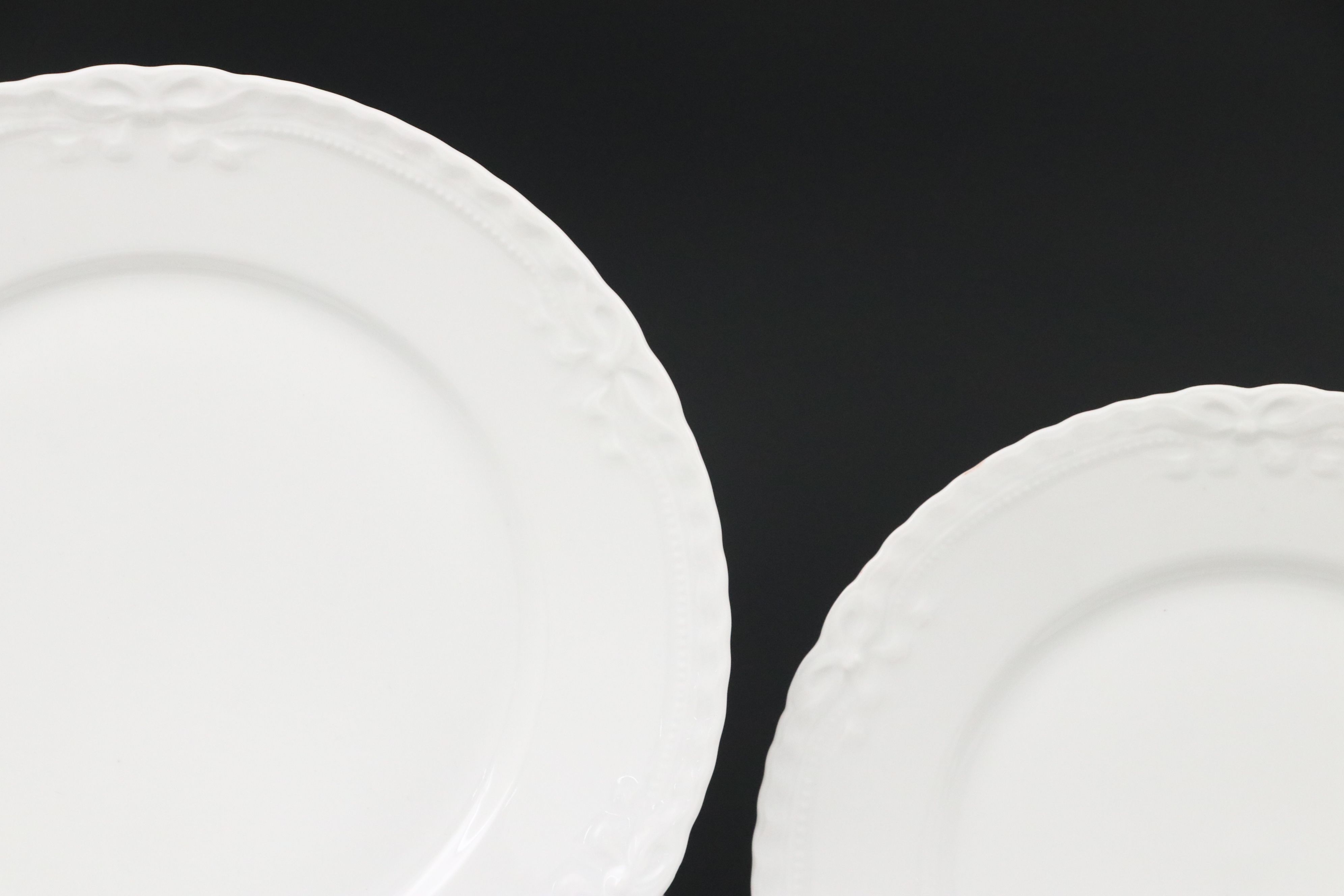 Theodore Haviland with Other White Porcelain Dinnerware and Serving Pieces