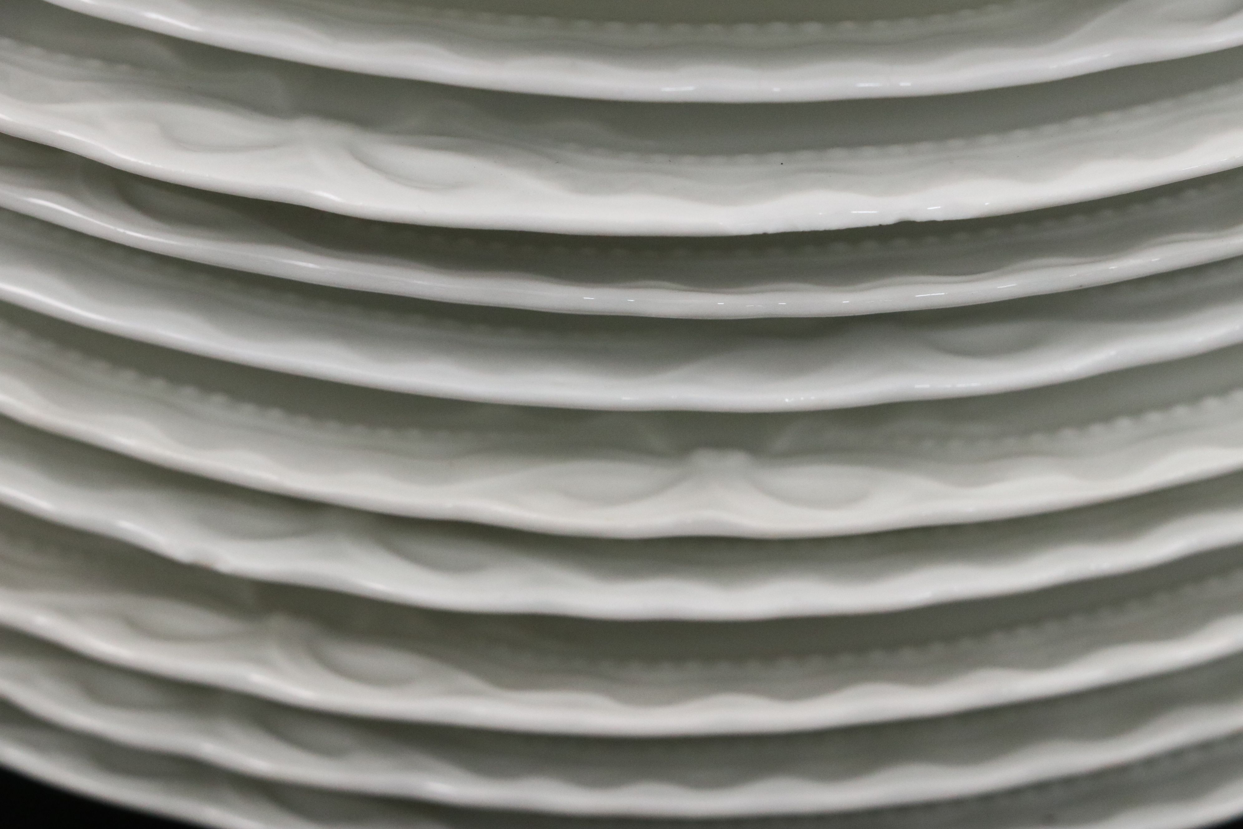 Theodore Haviland with Other White Porcelain Dinnerware and Serving Pieces