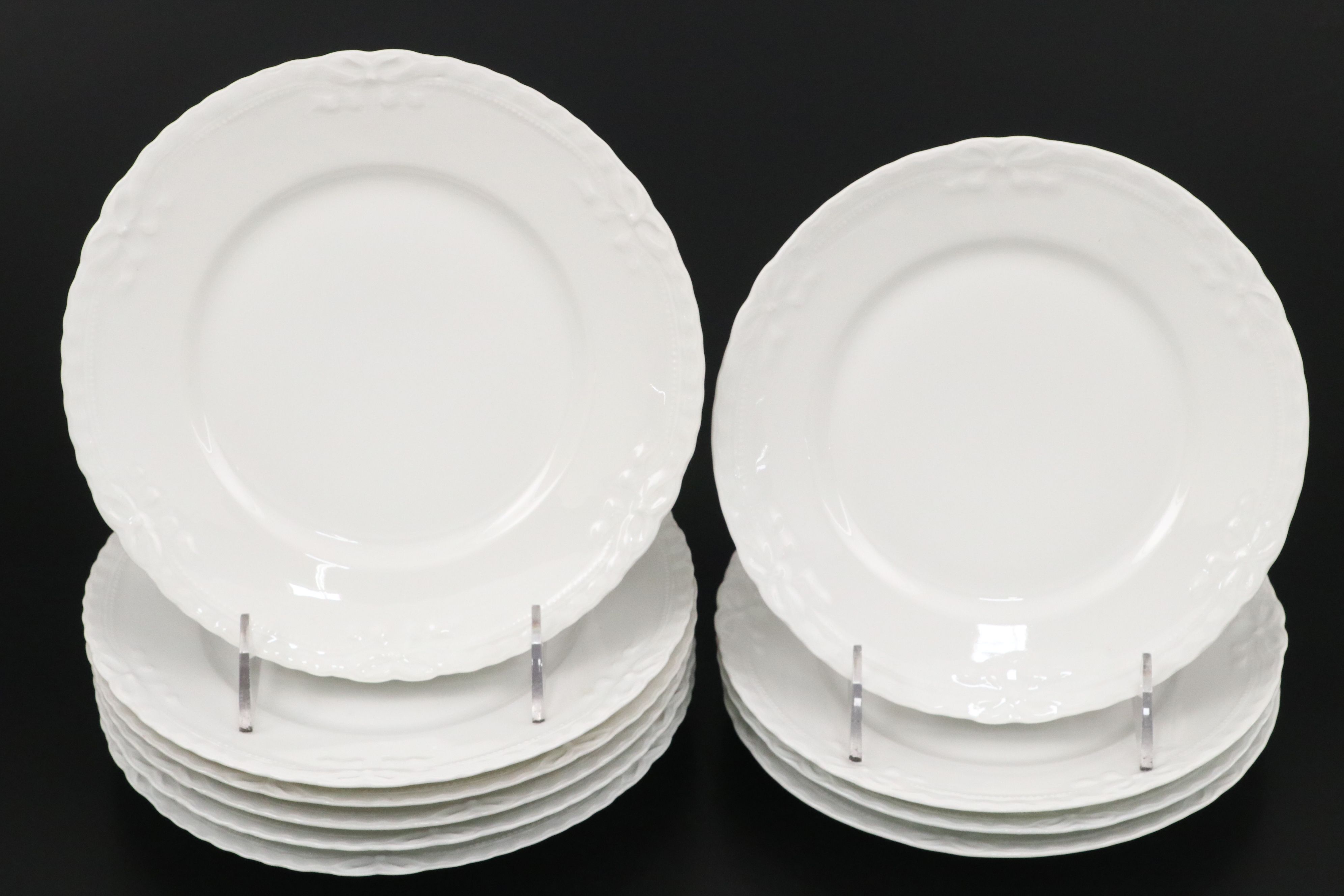 Theodore Haviland with Other White Porcelain Dinnerware and Serving Pieces