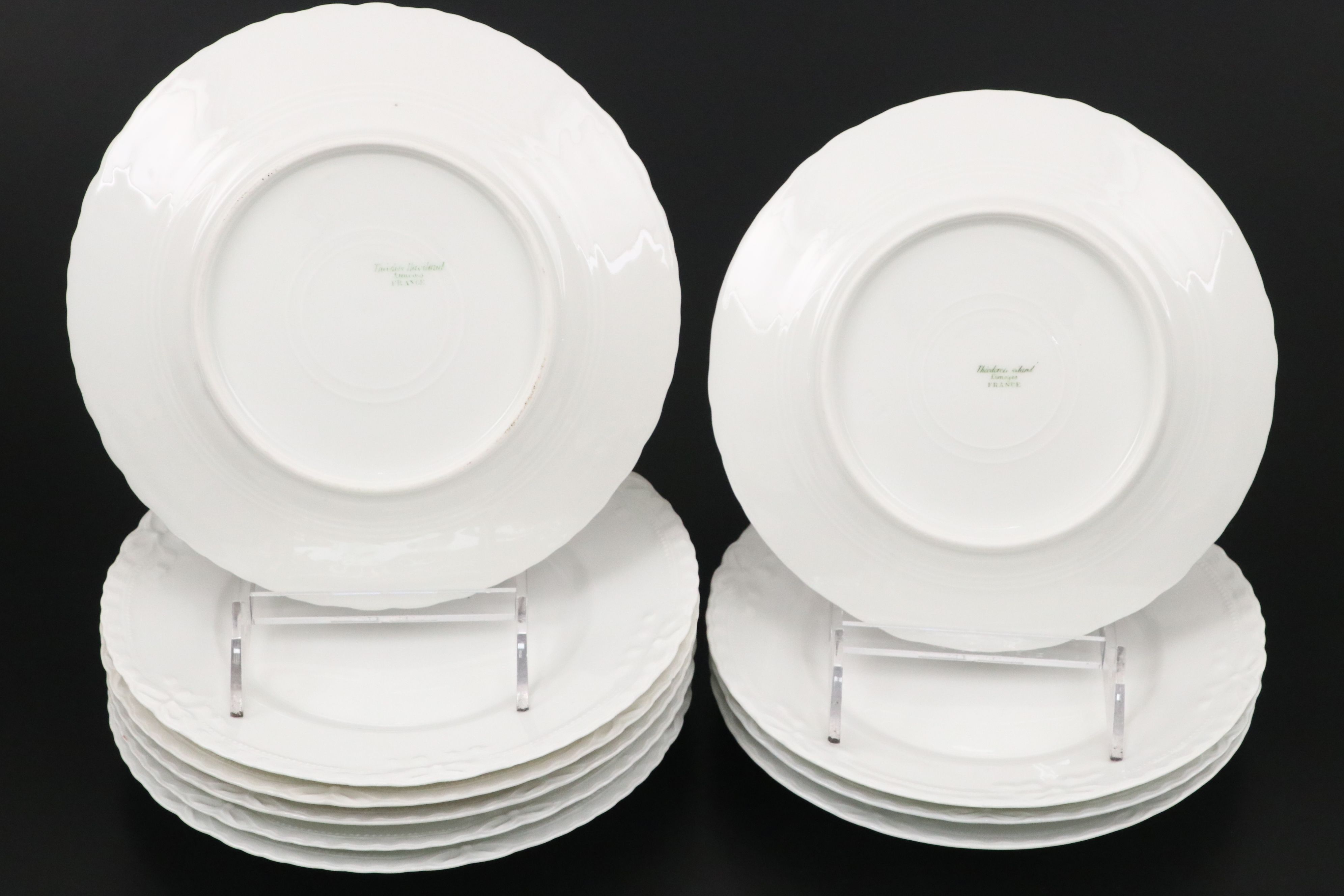 Theodore Haviland with Other White Porcelain Dinnerware and Serving Pieces