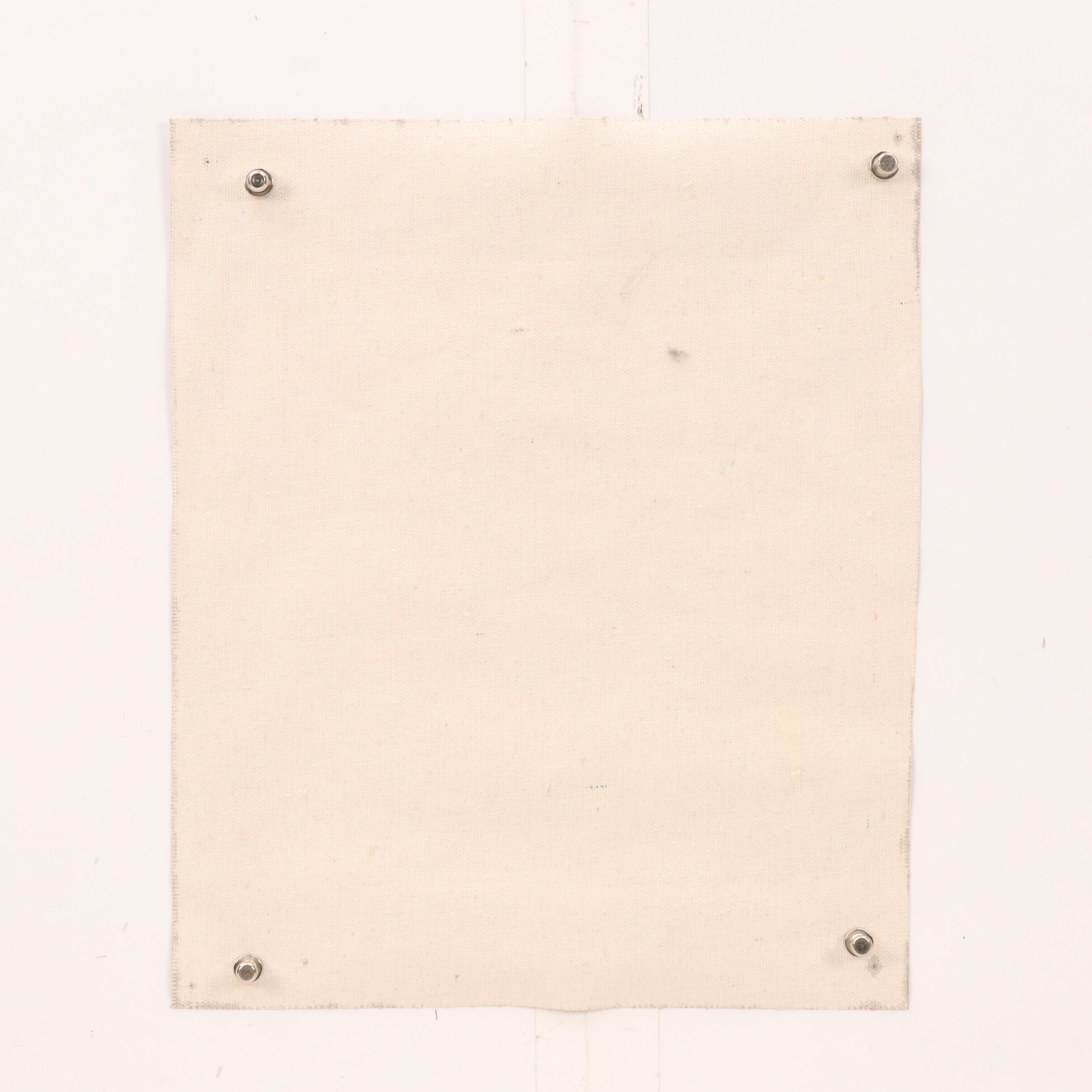 Ortiz Oil Painting of Madonna and Child with Embossing Style Details, 21st C.