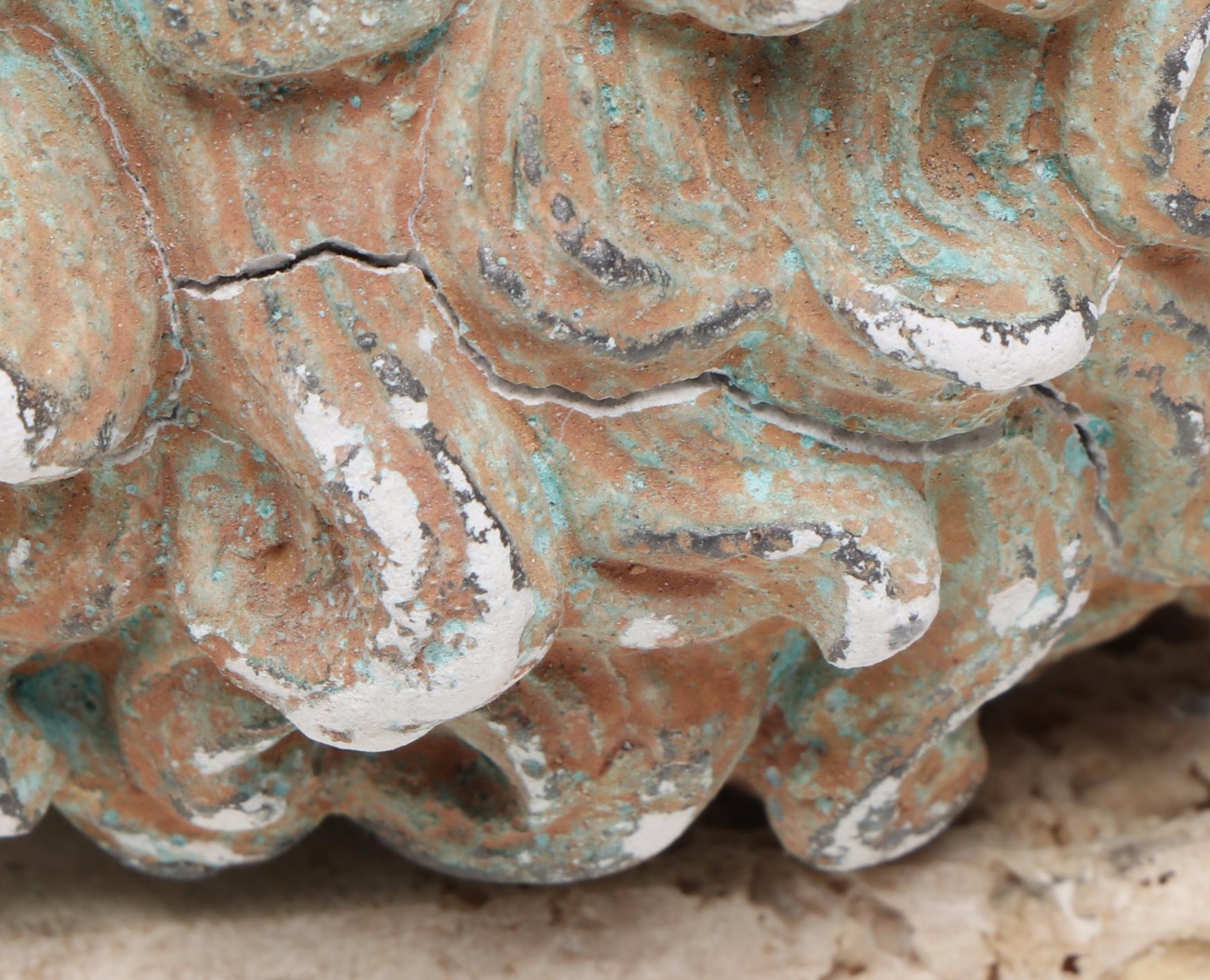 Hellenistic Greek Style Plaster Portrait Bust from Olympia Museum "Boxer"