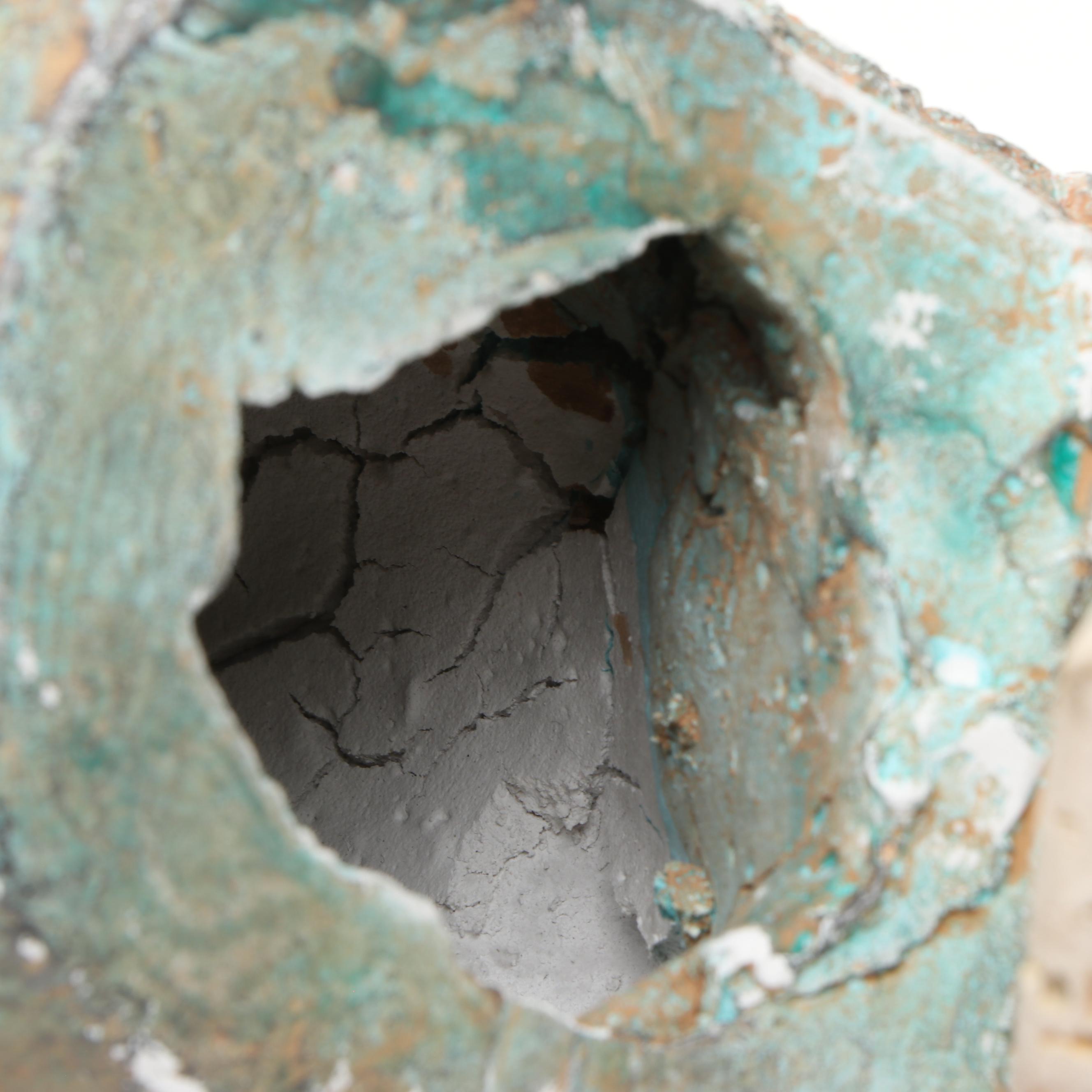 Hellenistic Greek Style Plaster Portrait Bust from Olympia Museum "Boxer"