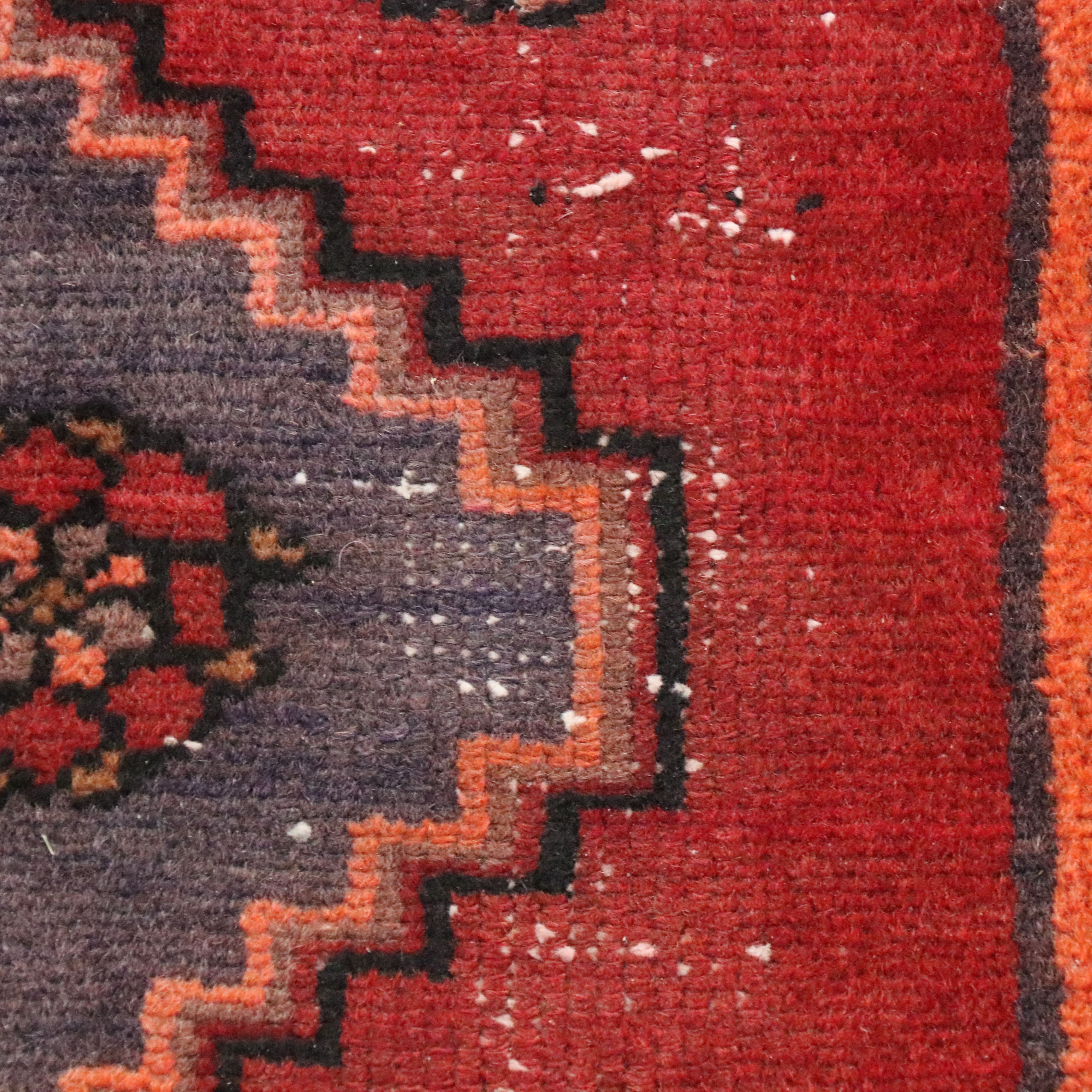 4'5 x 6'7 Hand-Knotted Persian Hamadan Area Rug