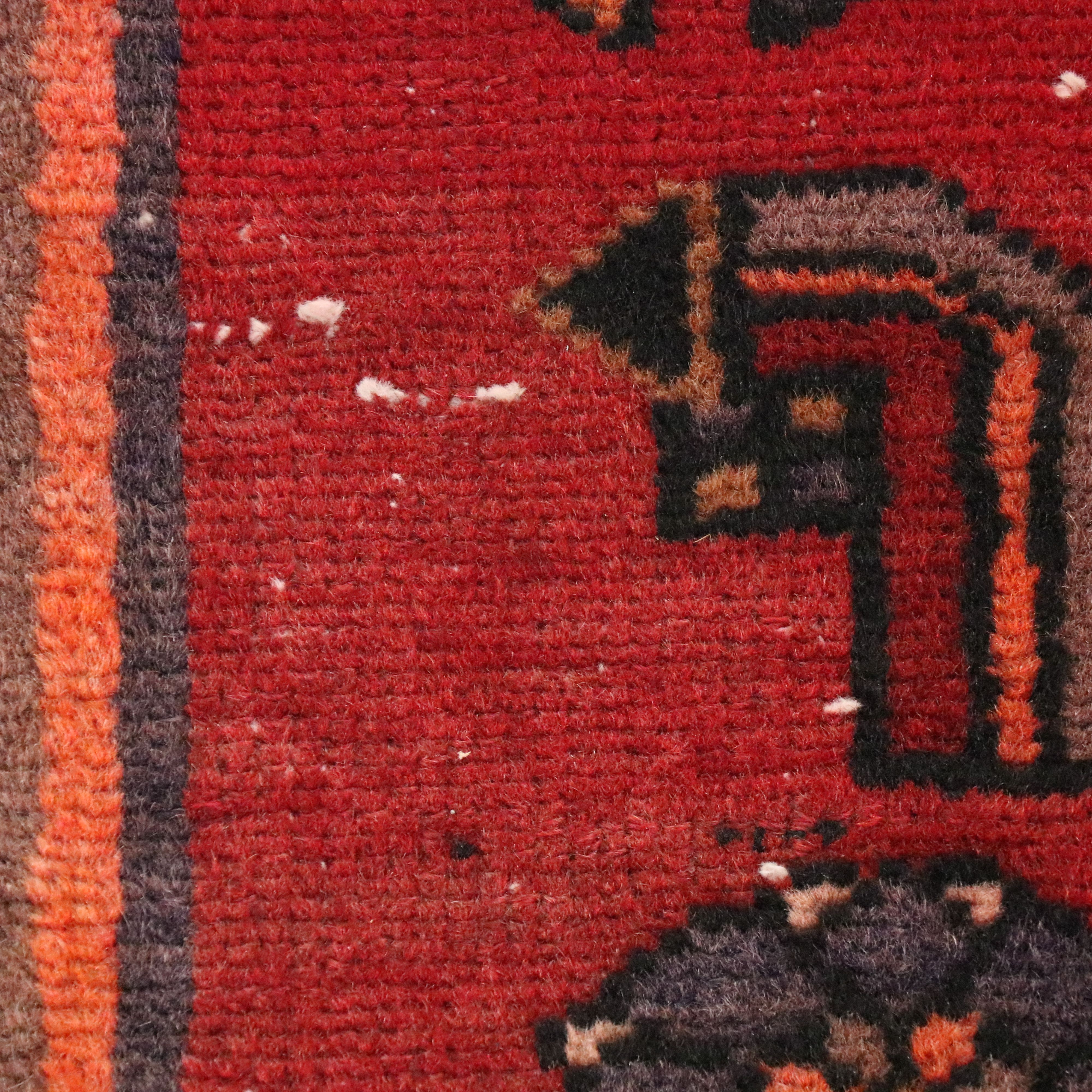 4'5 x 6'7 Hand-Knotted Persian Hamadan Area Rug