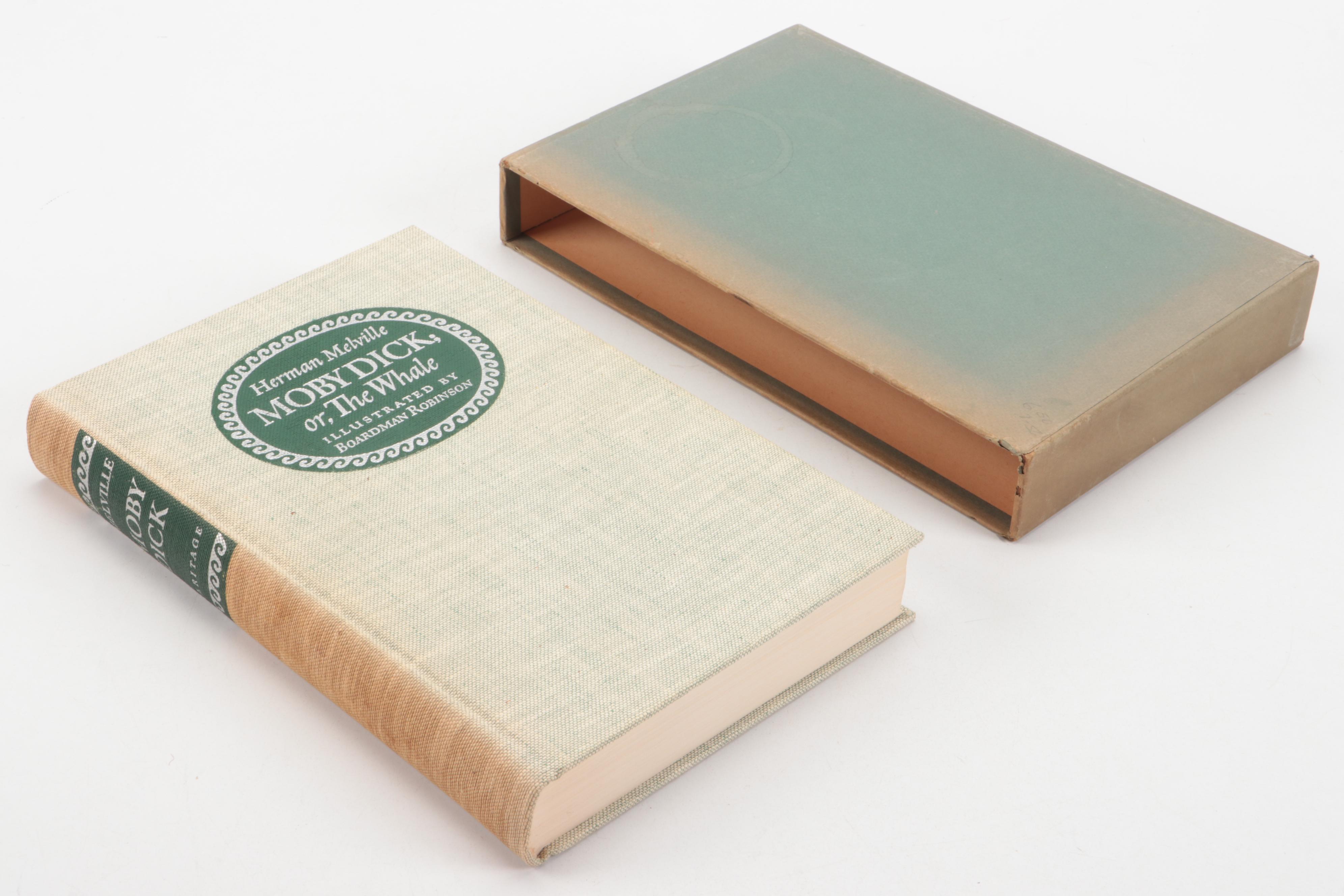 Heritage Press "The Stranger," "Moby-Dick," and More Literary Classics