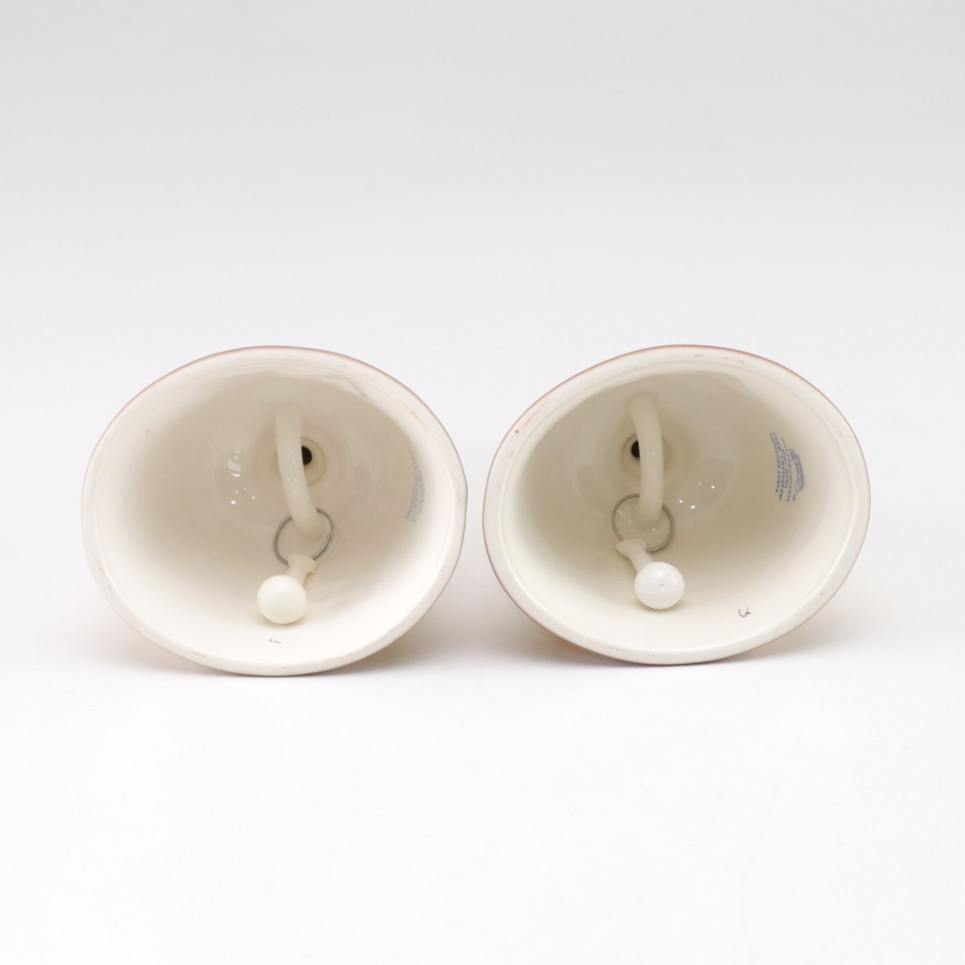 Hummel Annual Bells with Set of Goebel Porcelain Collector's Club Plates, 1985