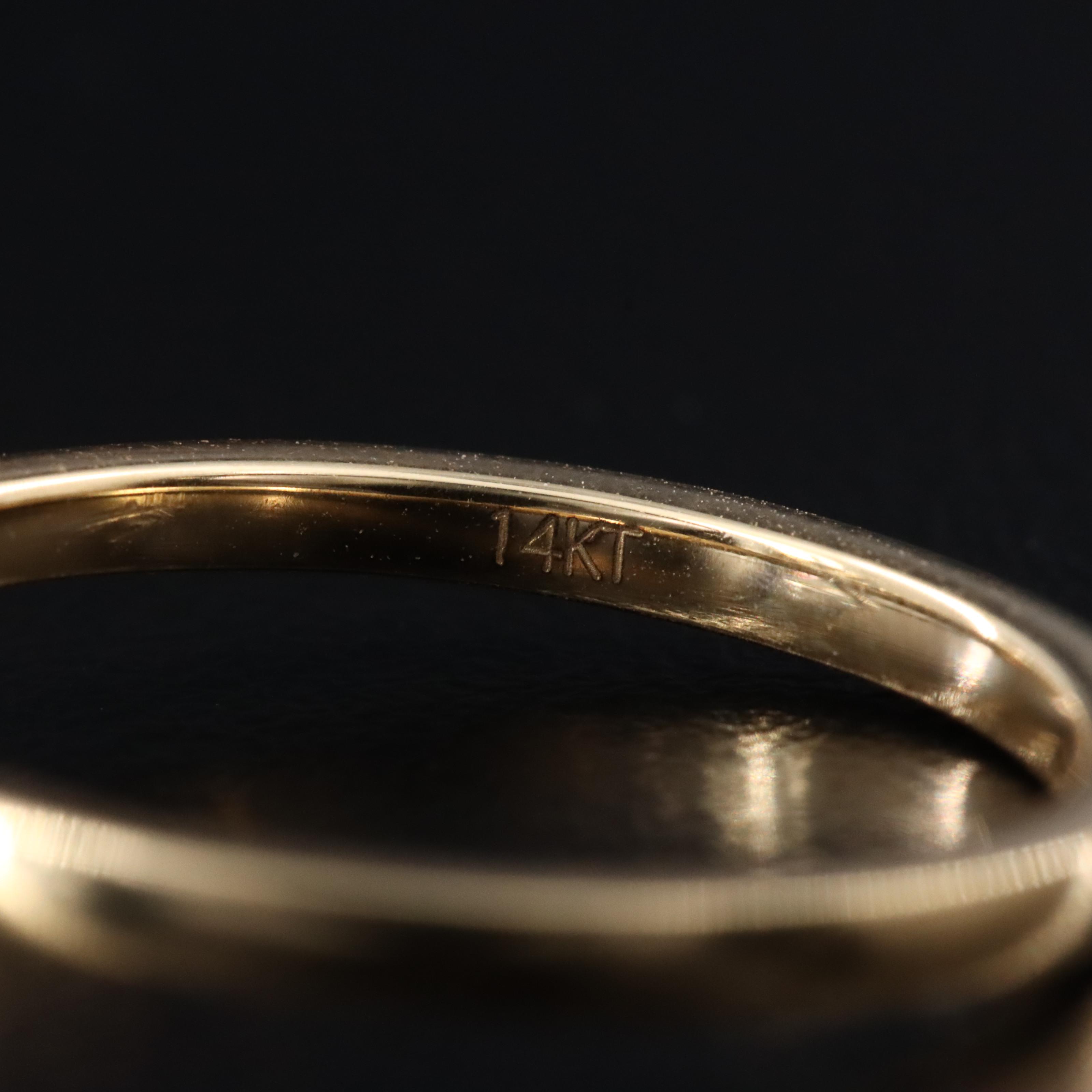 14K 1.55 CT Lab Grown Diamond Solitaire Ring with IGI Report