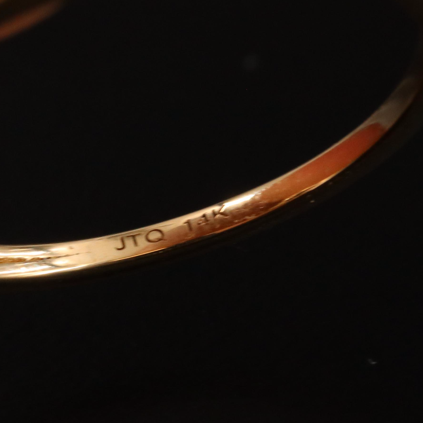 14K Tanzanite and White Sapphire Ring