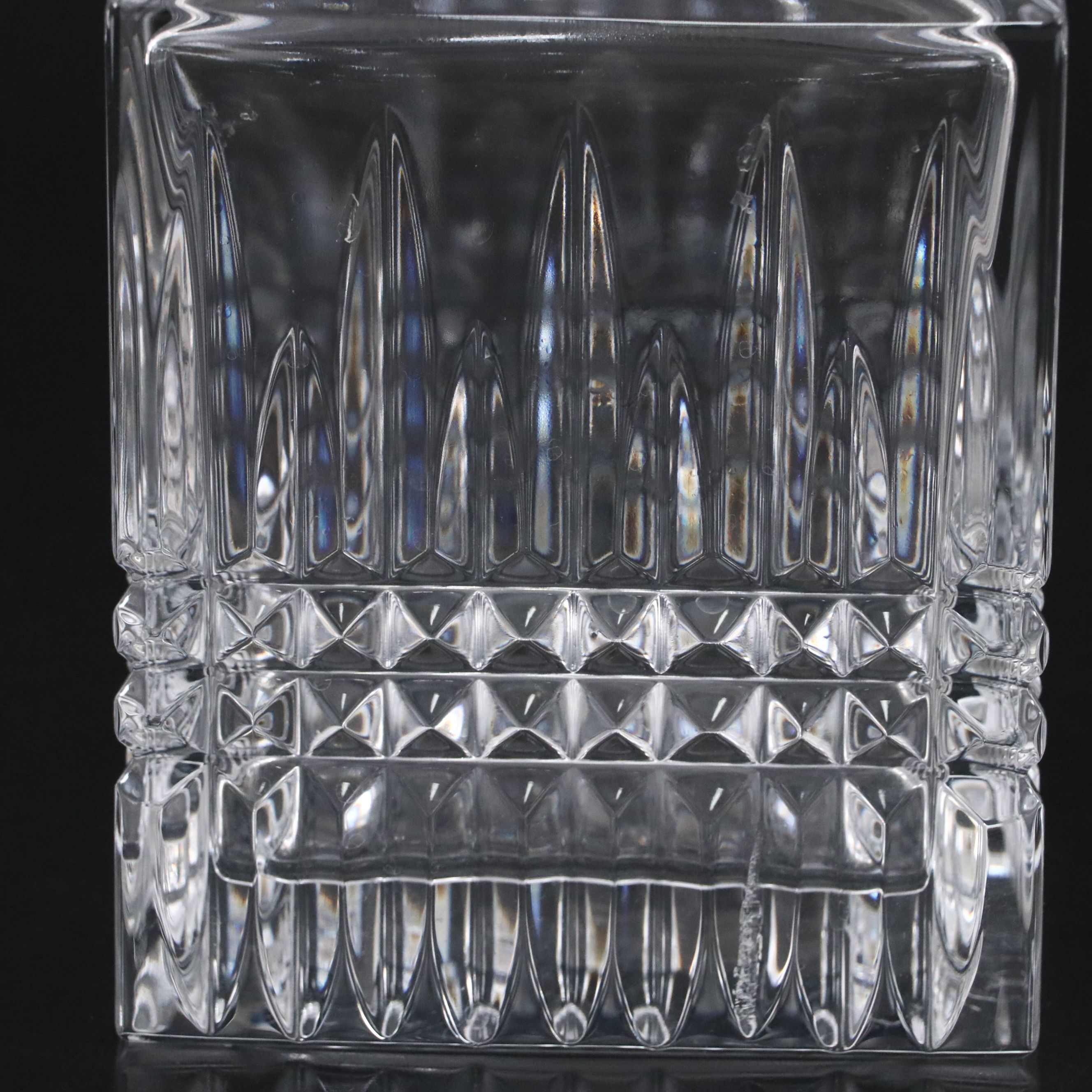 Waterford and Other American Brilliant Cut Crystal Decanters