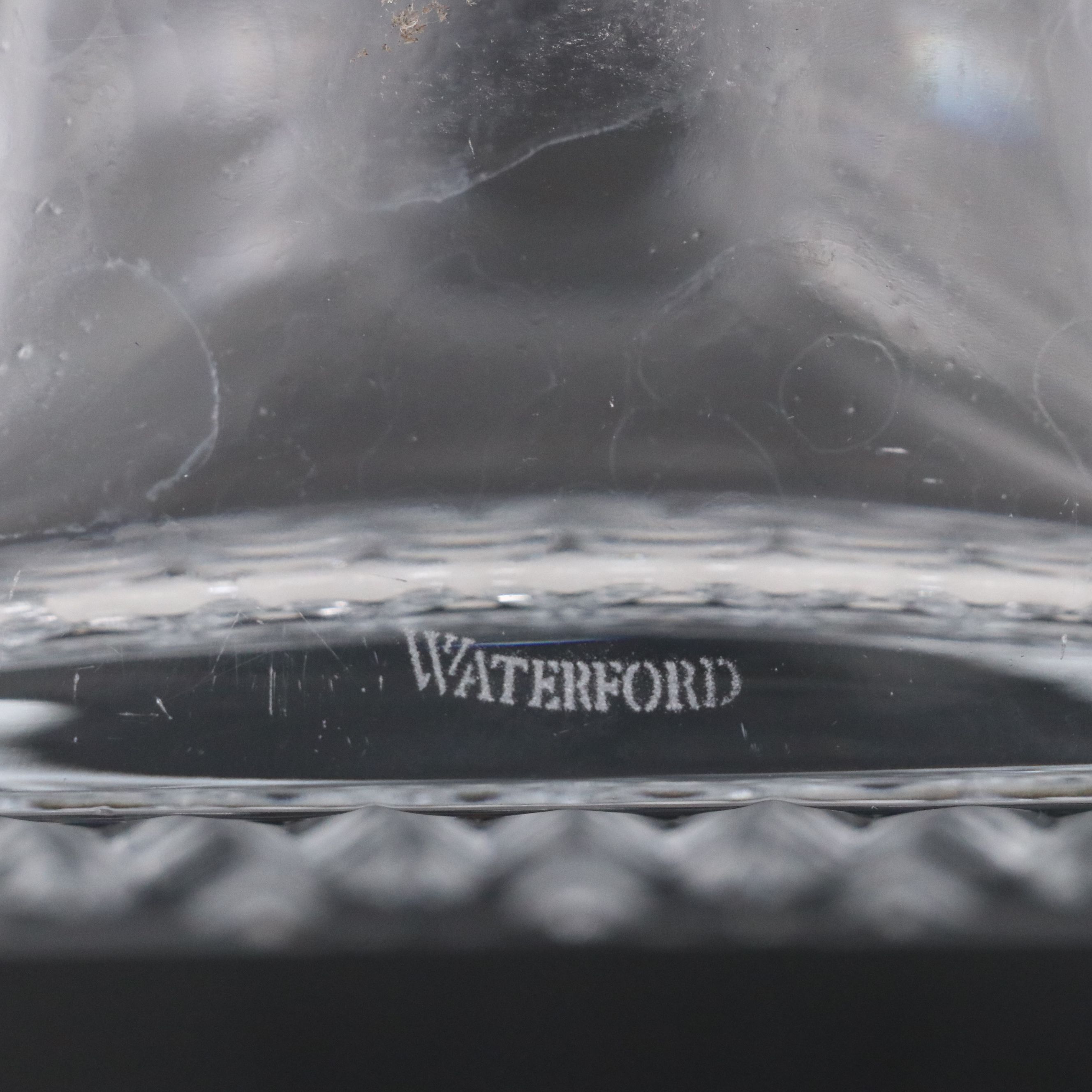 Waterford and Other American Brilliant Cut Crystal Decanters