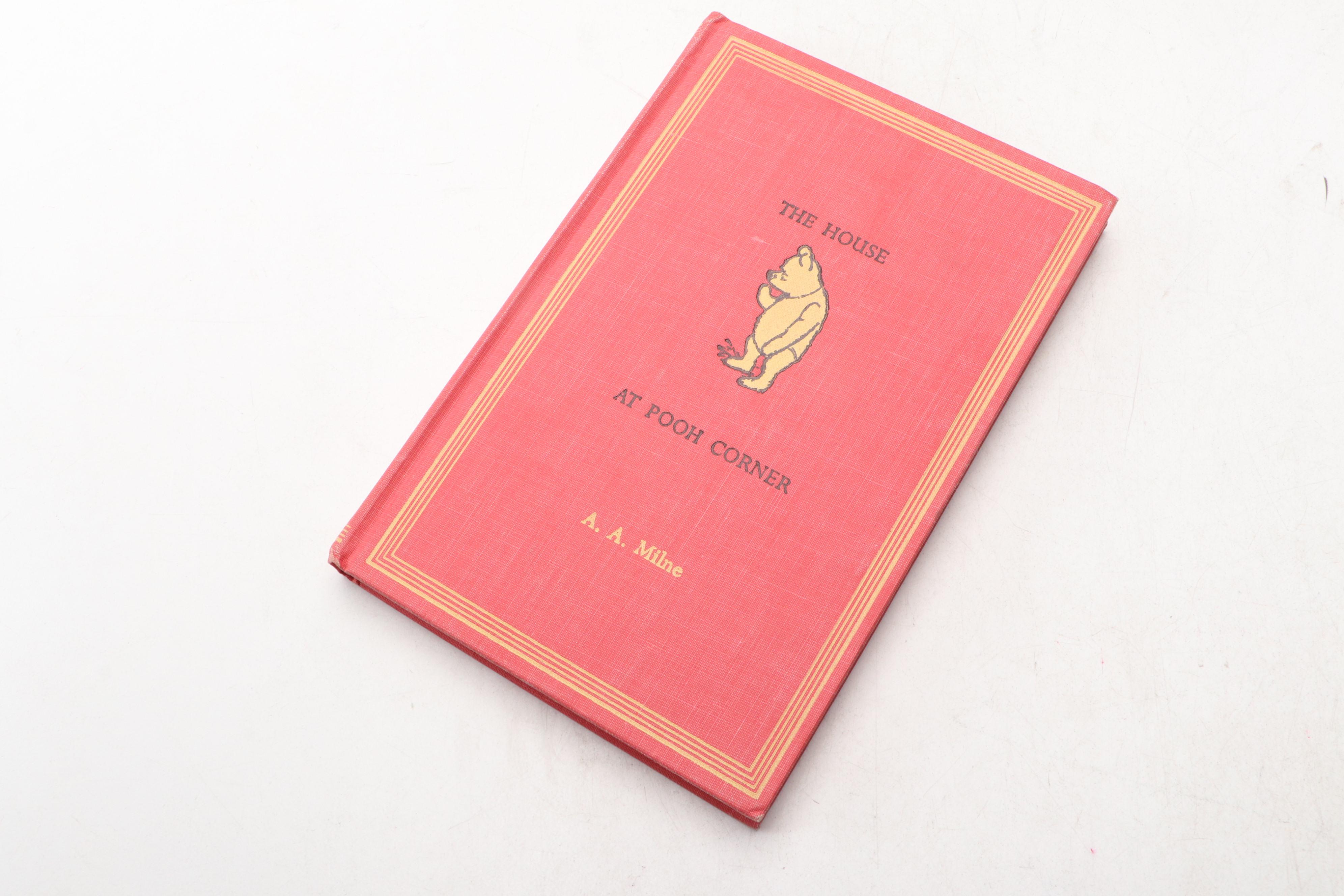 Illustrated "The House at Pooh Corner" by A. A. Milne and More Books