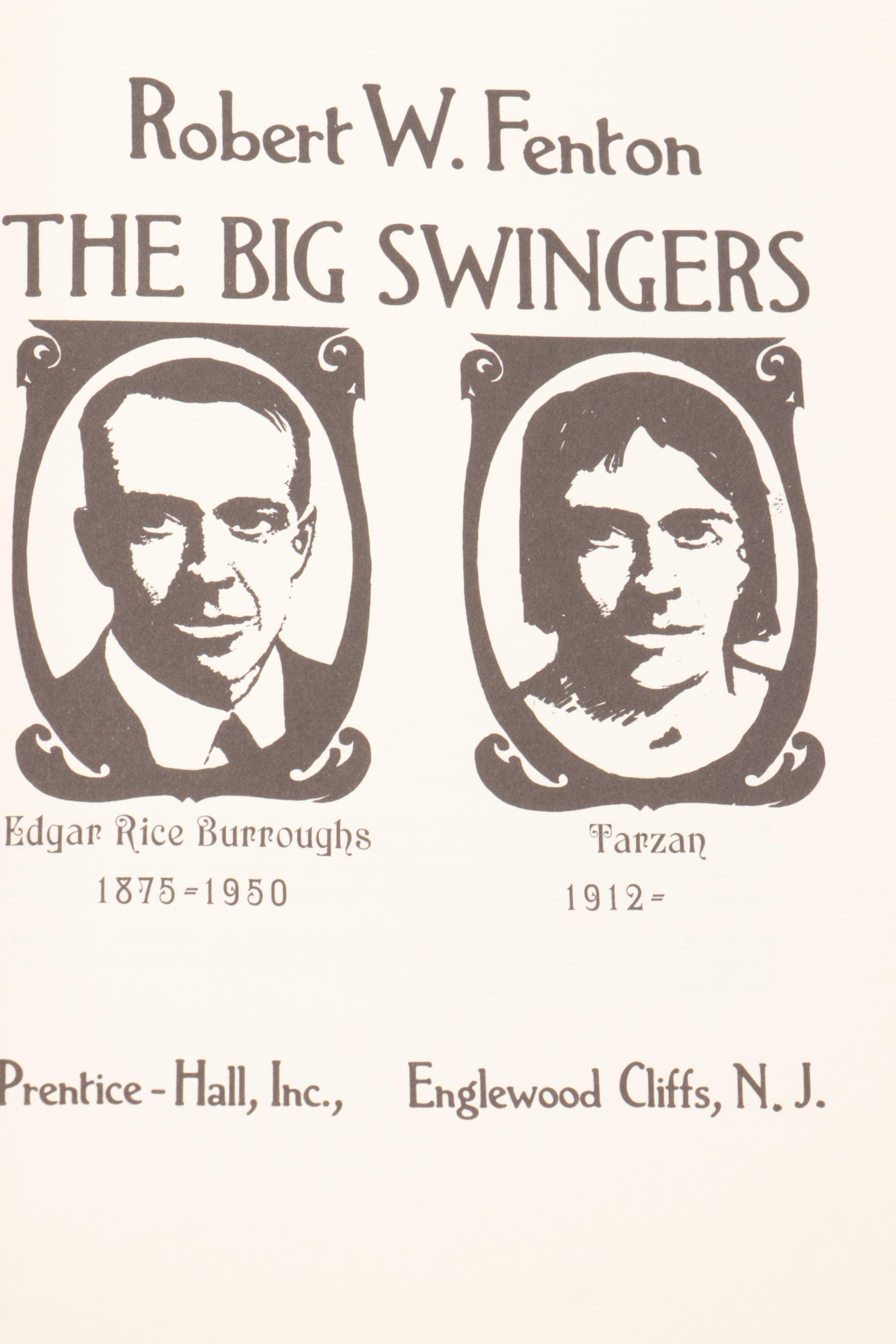 First Edition "The Big Swingers" by Robert W. Fenton with "The Jungle Tales"