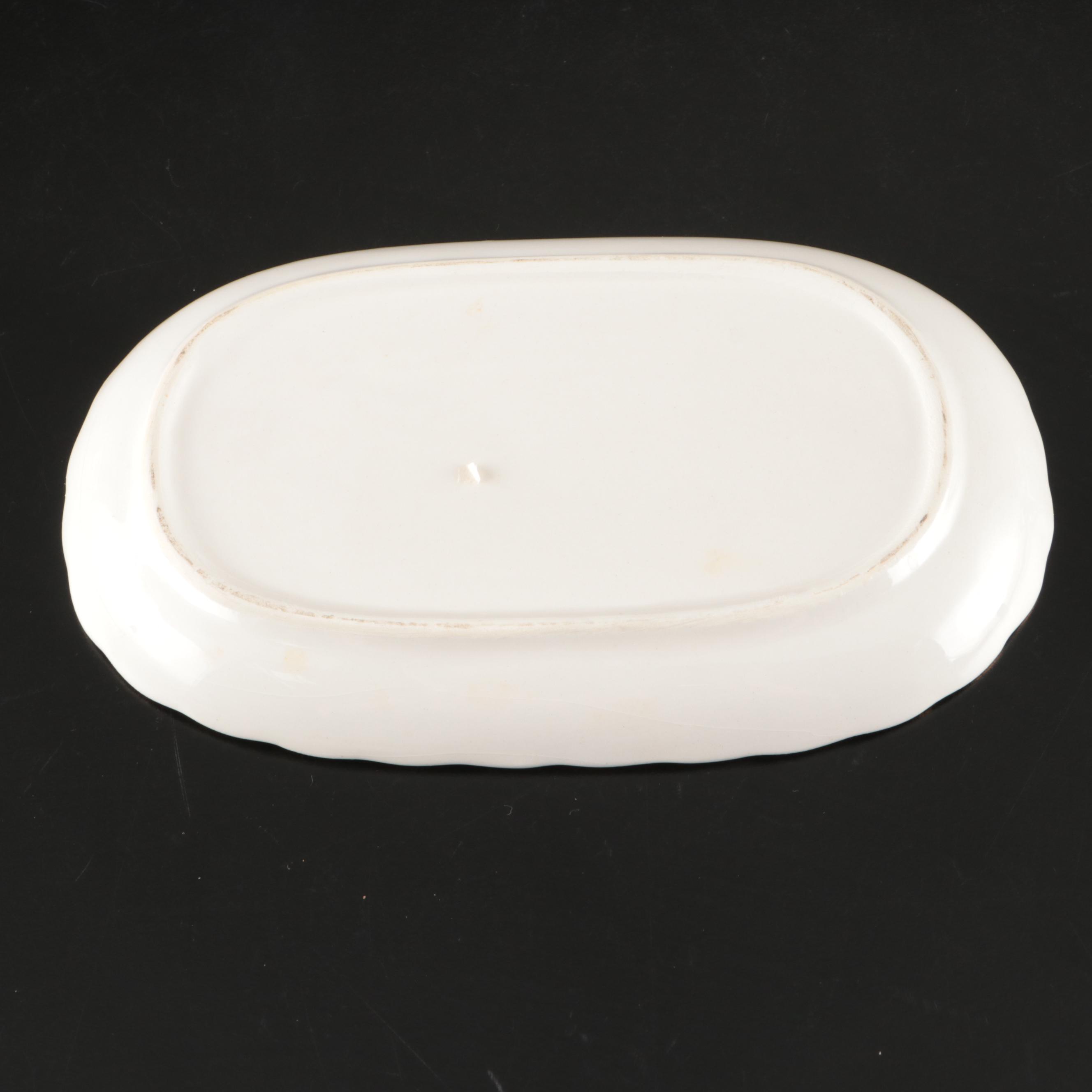 Miniature Blue on White Porcelain Teaware