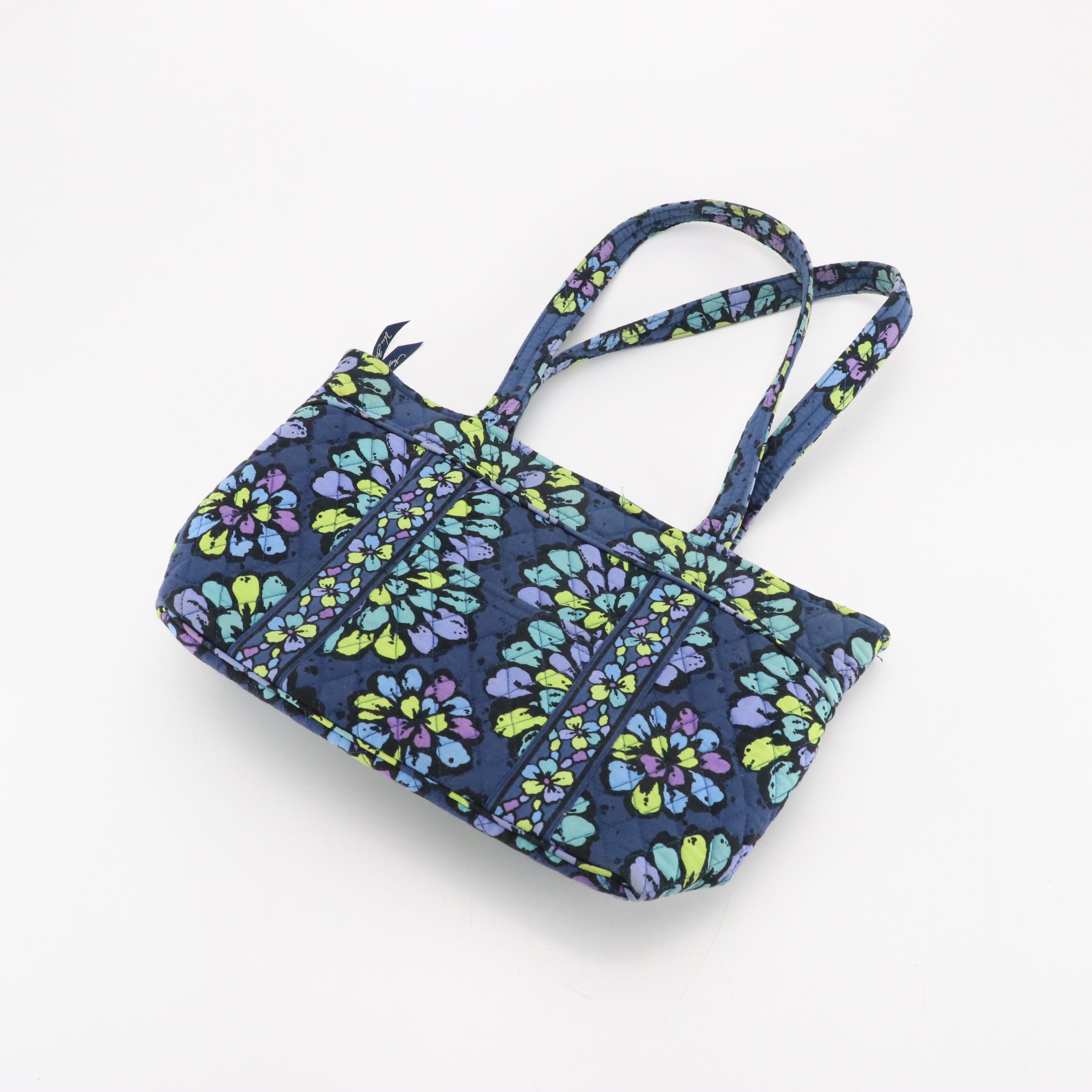 Vera Bradley Mini Laptop Case, Crossbody and Shoulder Bags in Patterned Cotton