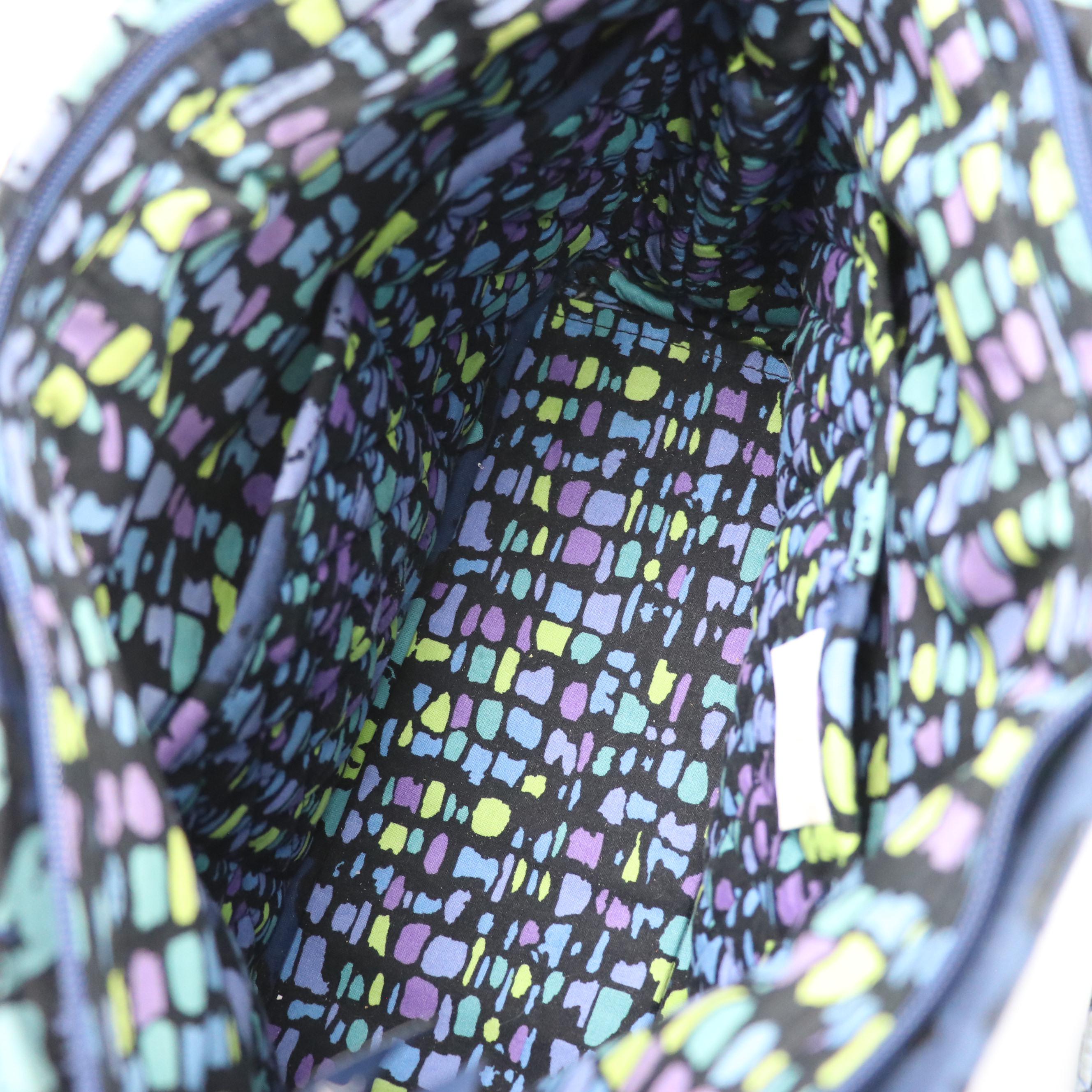 Vera Bradley Mini Laptop Case, Crossbody and Shoulder Bags in Patterned Cotton