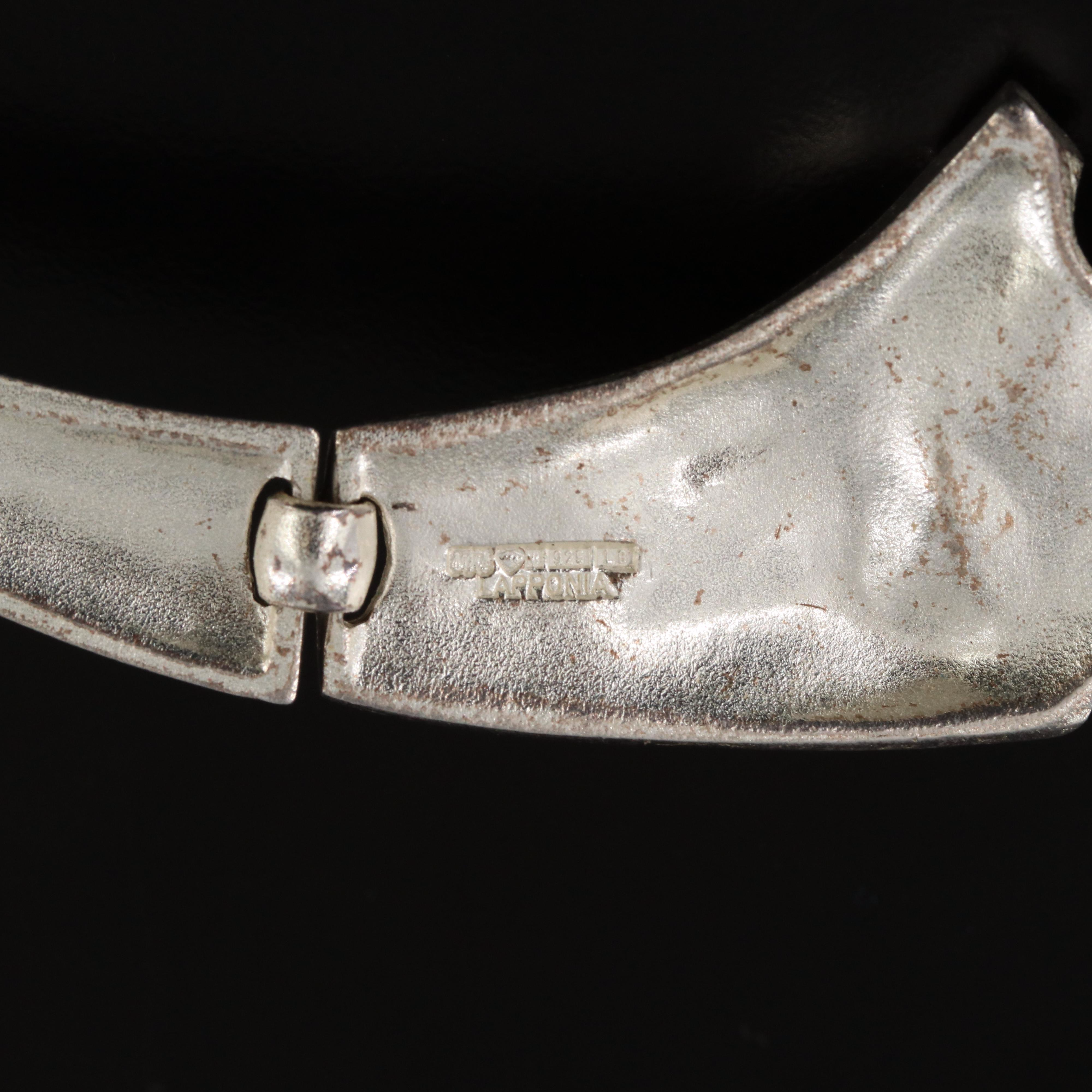 Björn Weckstrom for Lapponia Modernist Sterling Necklace