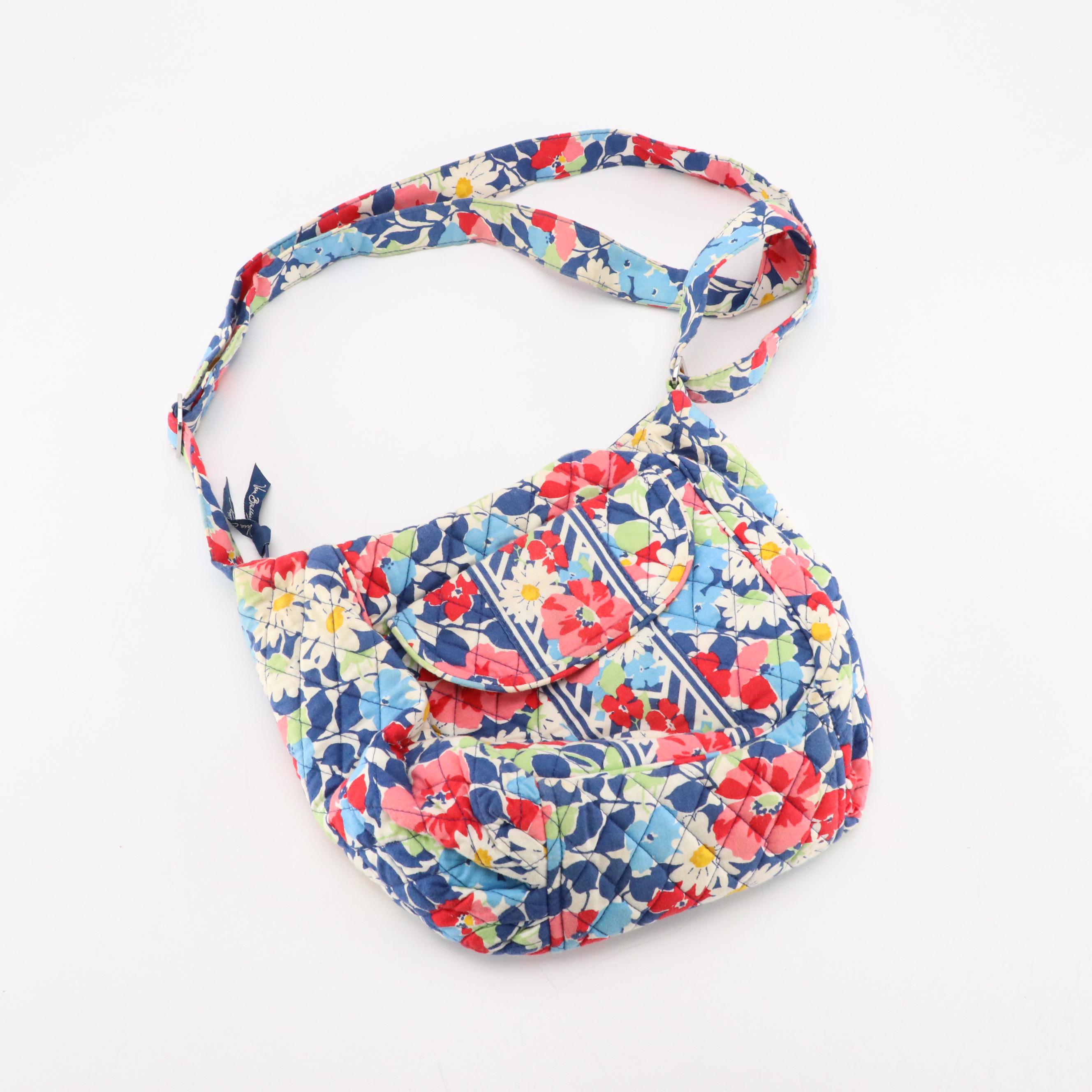 Vera Bradley Mini Laptop Case, Crossbody and Shoulder Bags in Patterned Cotton