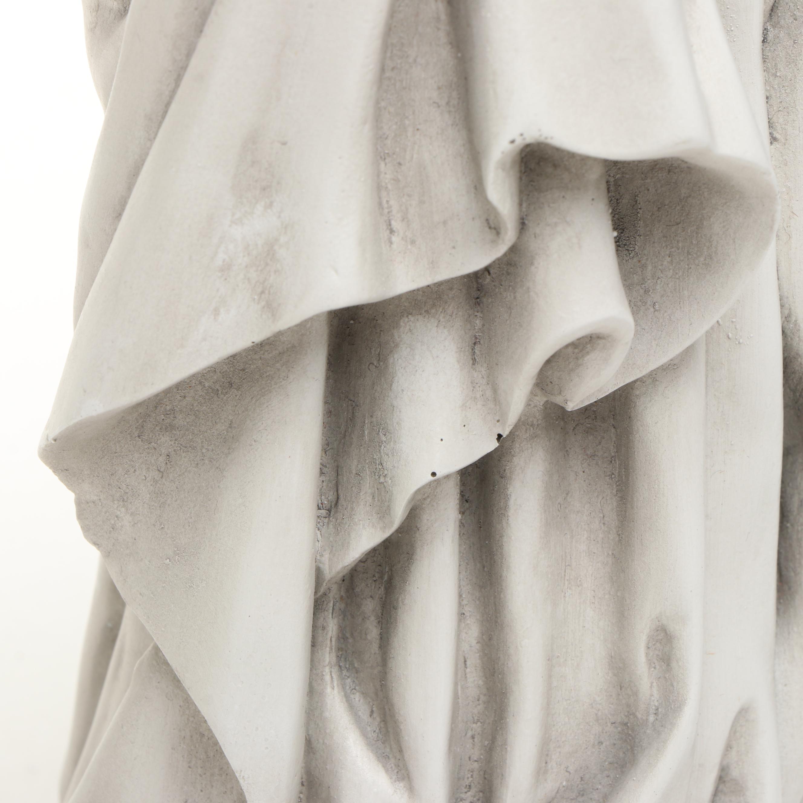 French Replica 'Pleurant" Medieval Mourning Resin Figurine