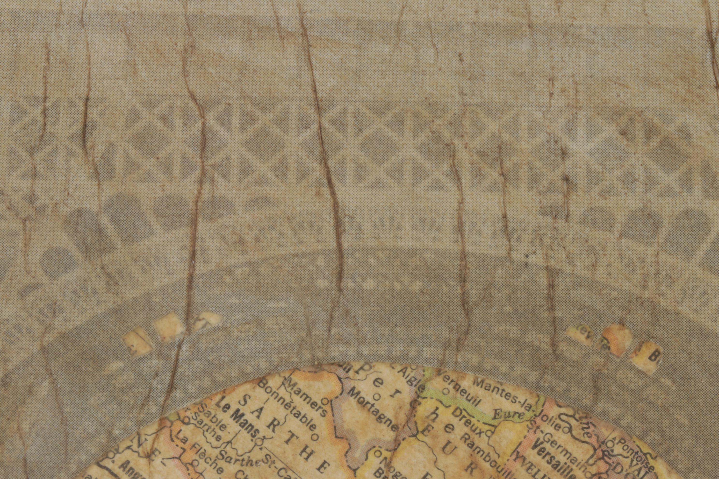 Sherman Mixed Media Collage "The Tourist," 2006