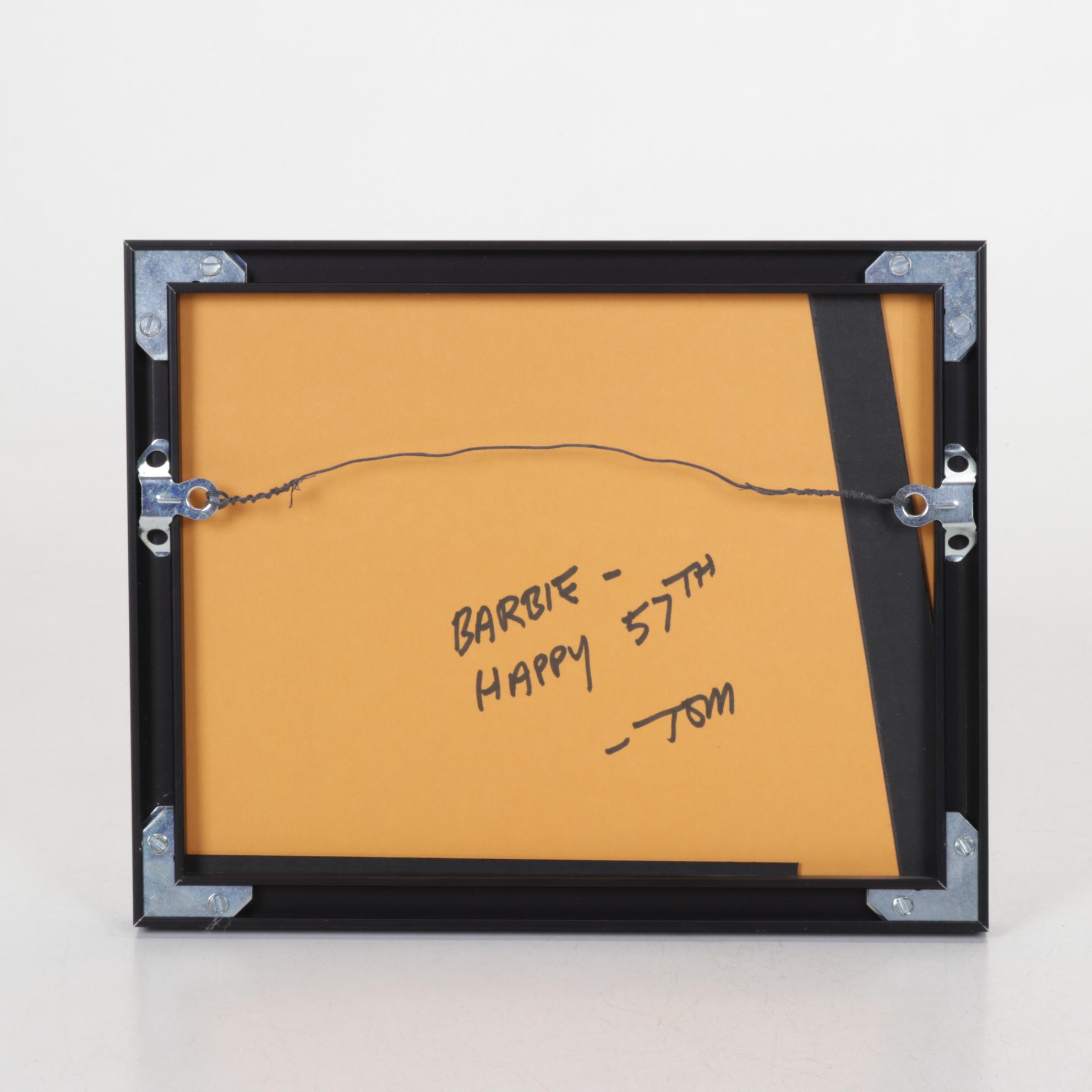 Sherman Mixed Media Collage "The Tourist," 2006