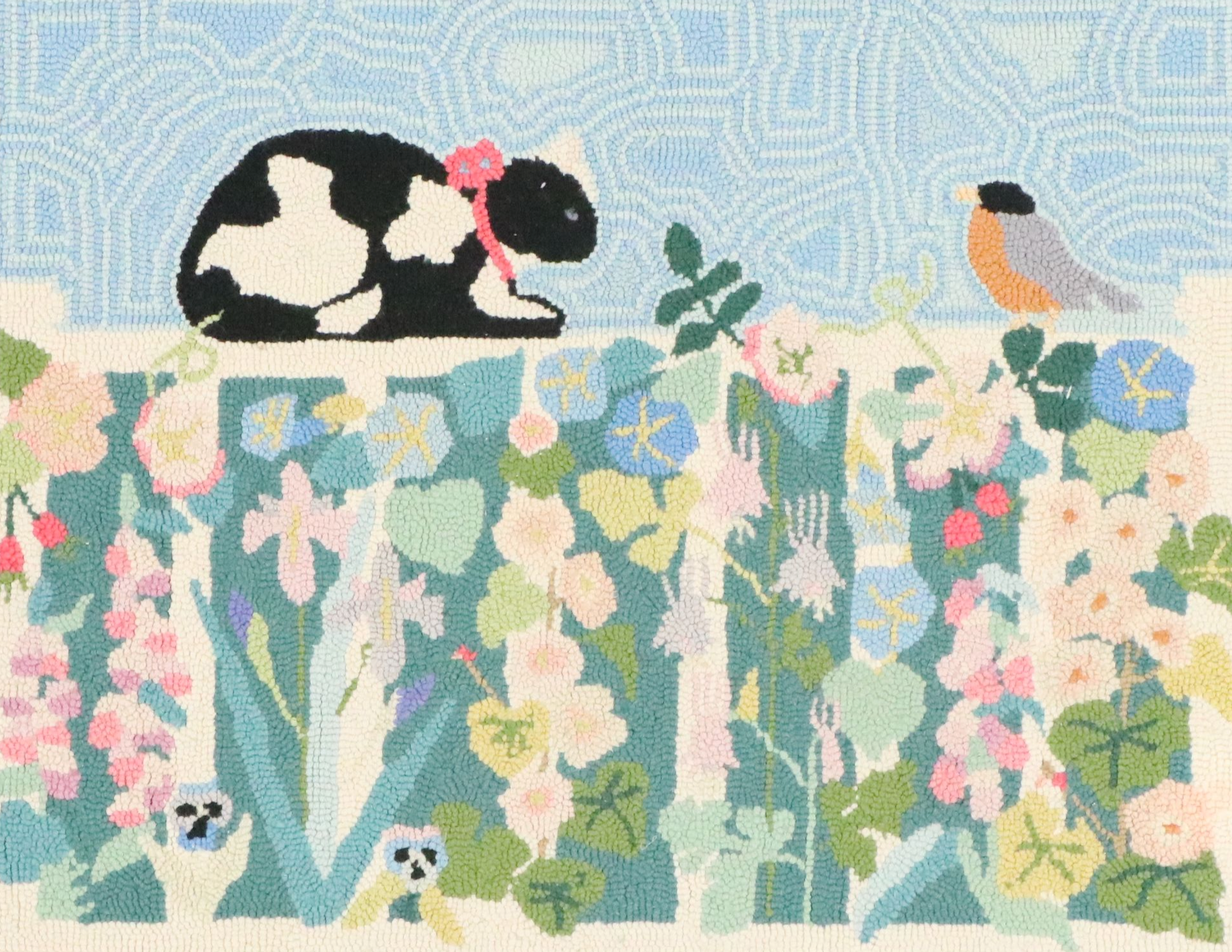 2'10 x 3'6 Handmade Claire Murray Hooked Accent Rug