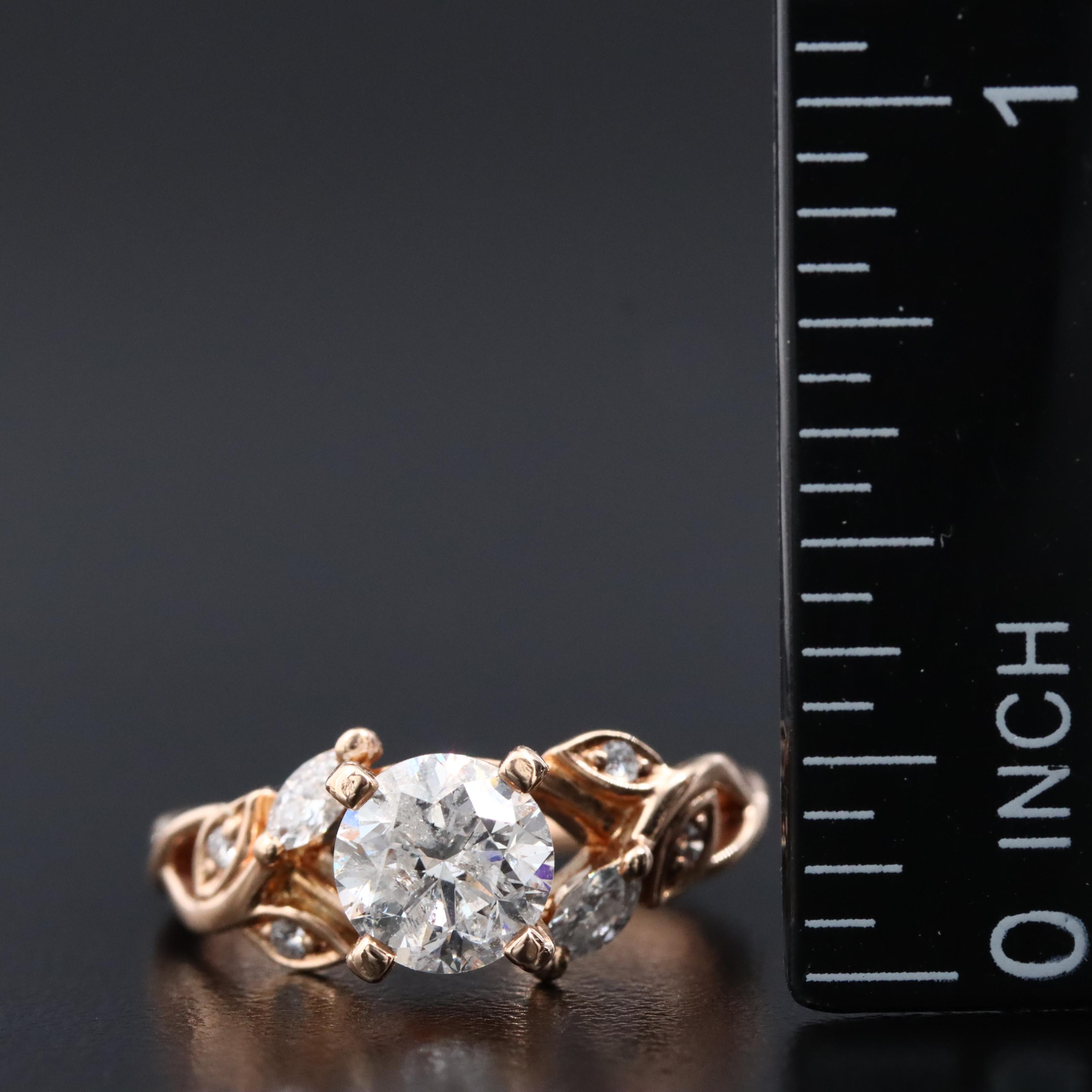 14K 1.45 CTW Diamond Ring