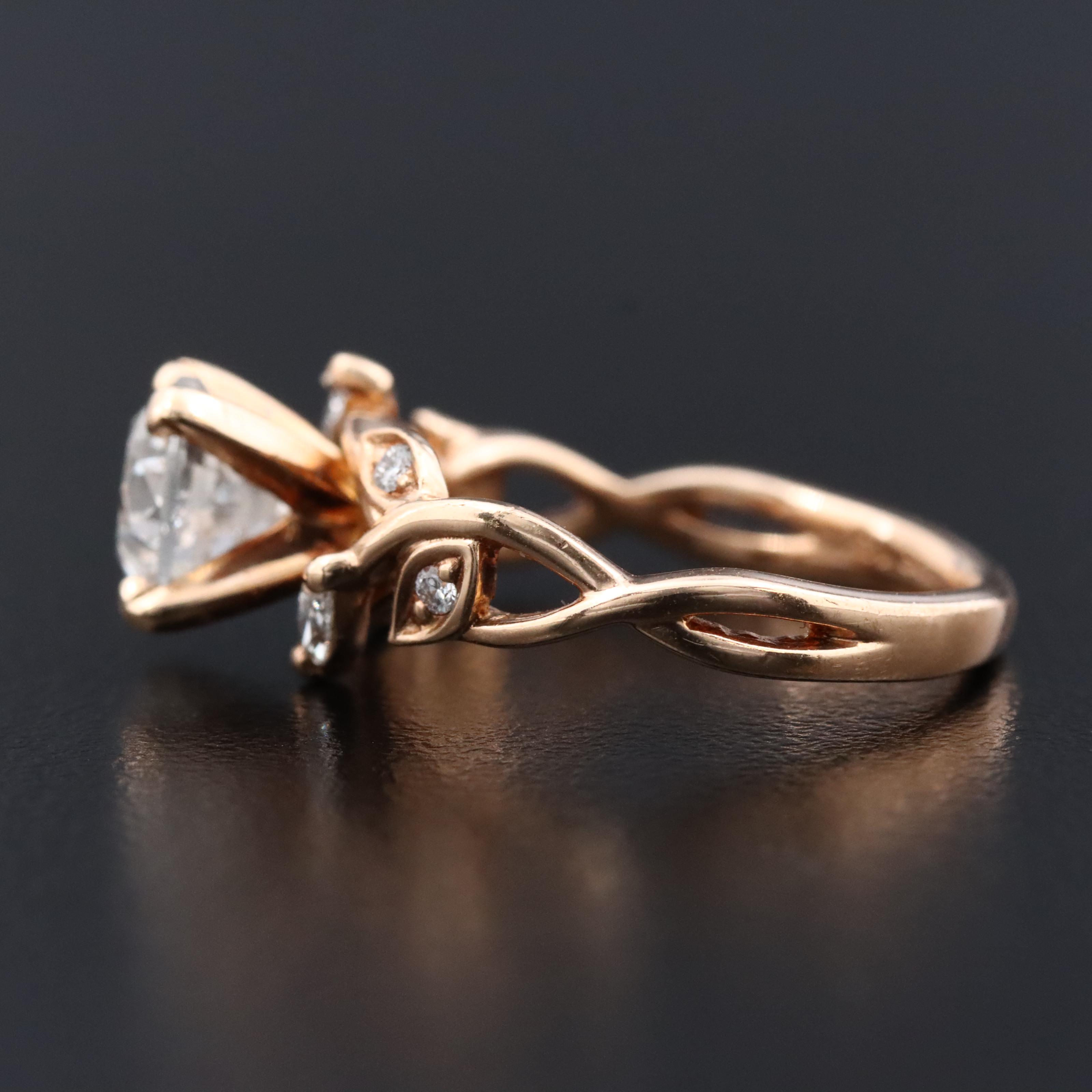 14K 1.45 CTW Diamond Ring