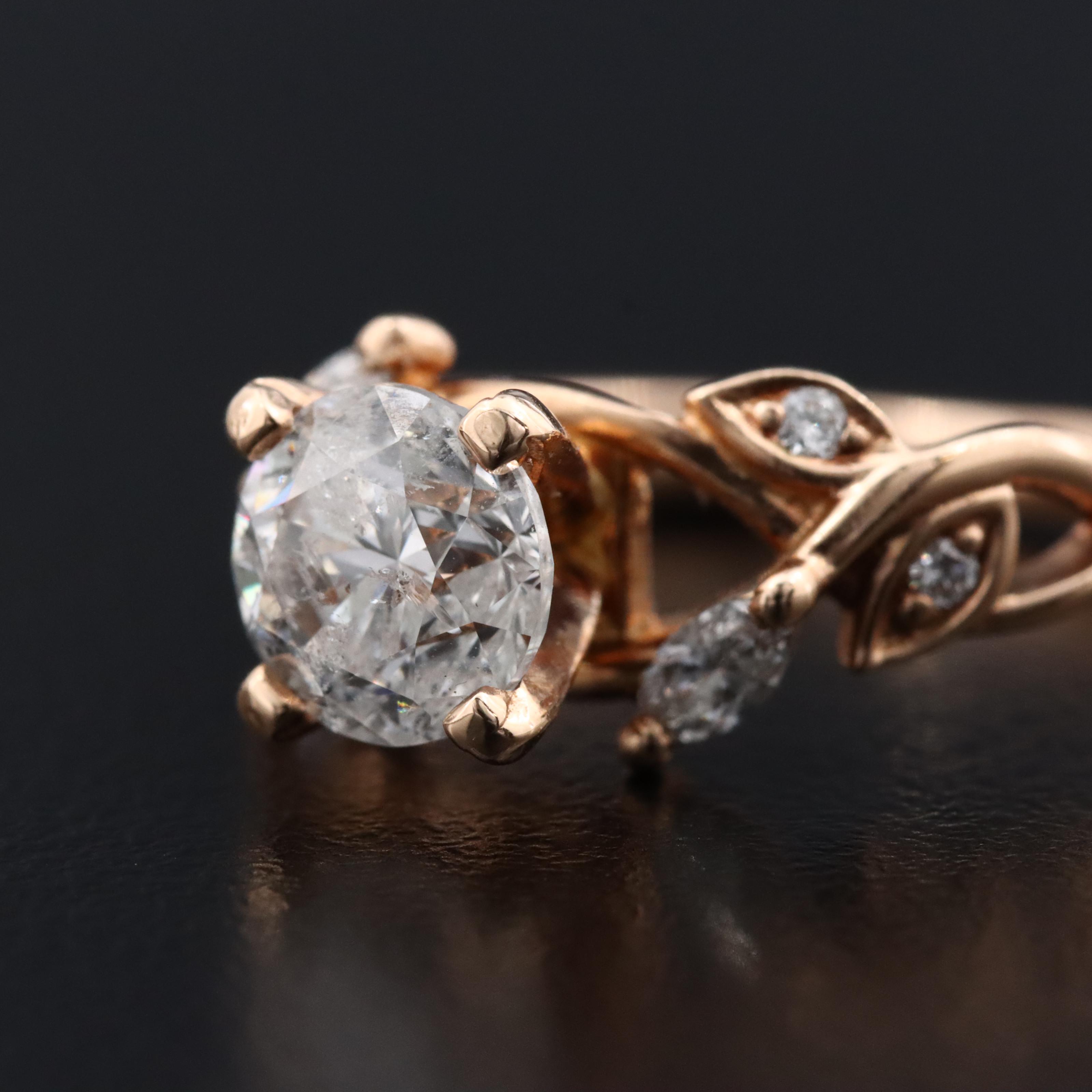 14K 1.45 CTW Diamond Ring