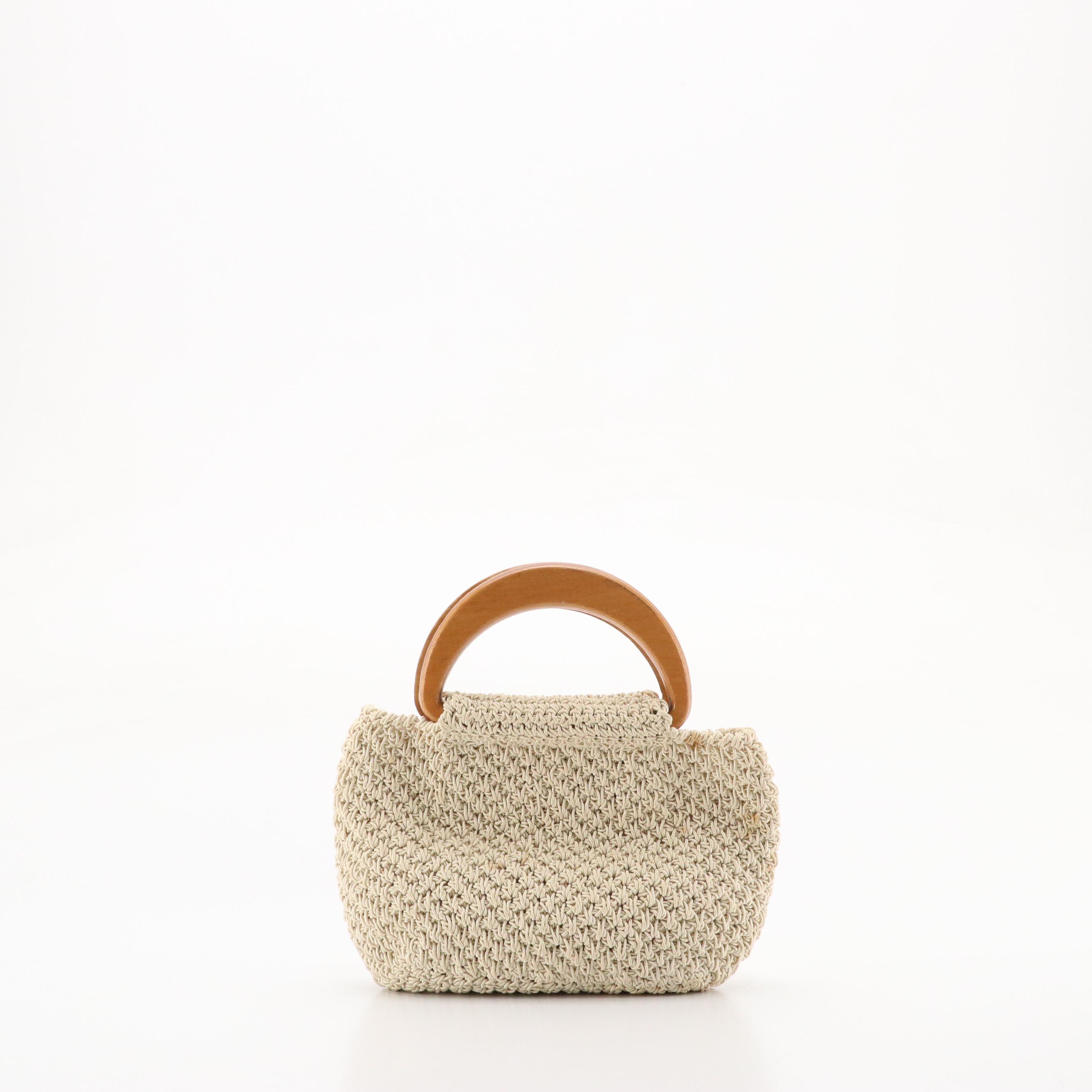 The Sak Woven String Hobo Shoulder Bag and Crossbody Bag w/ Other Woven Handbag