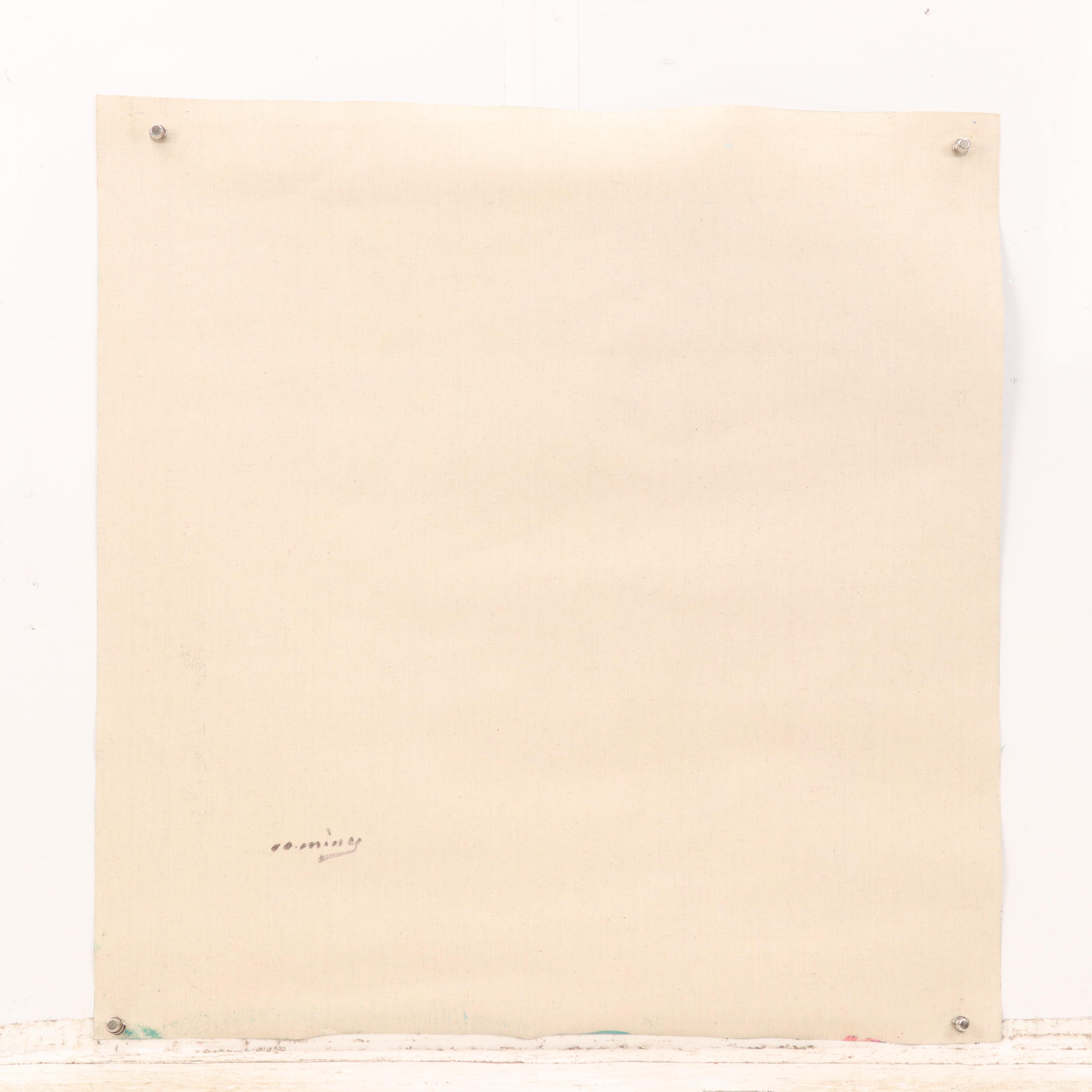 N. Ming Fauvist Inspired Oil Painting of Blossoming Tree, 21st Century