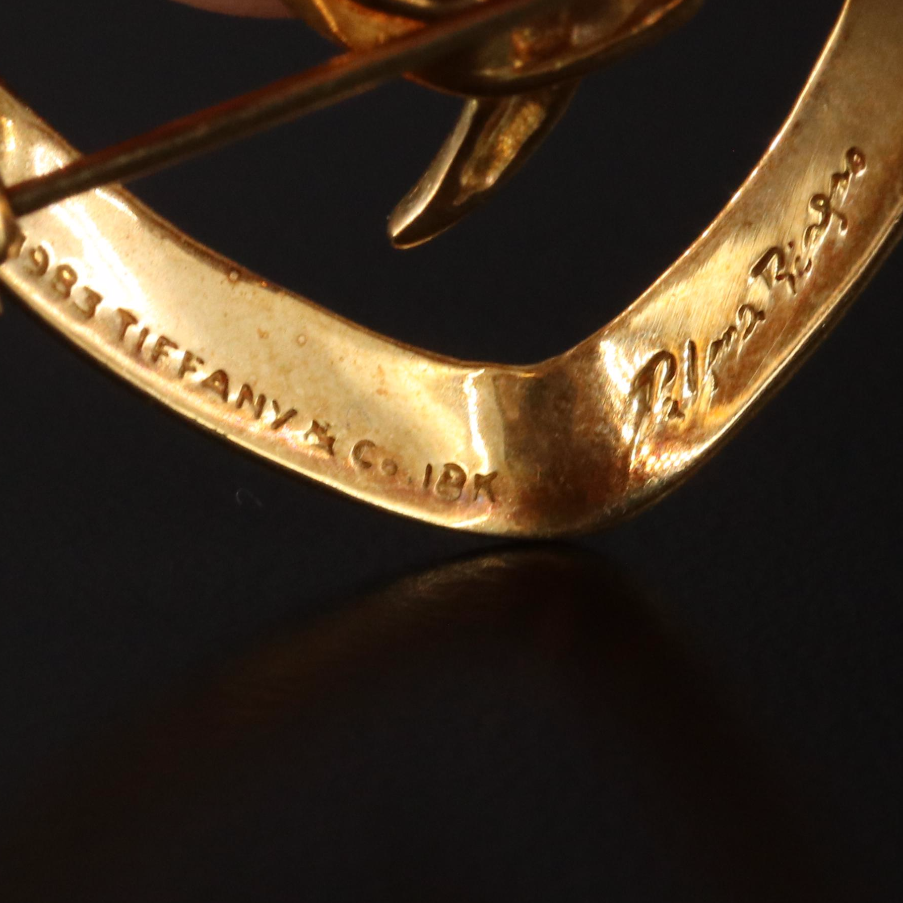 Paloma Picasso for Tiffany & Co. 18K Large Heart Brooch