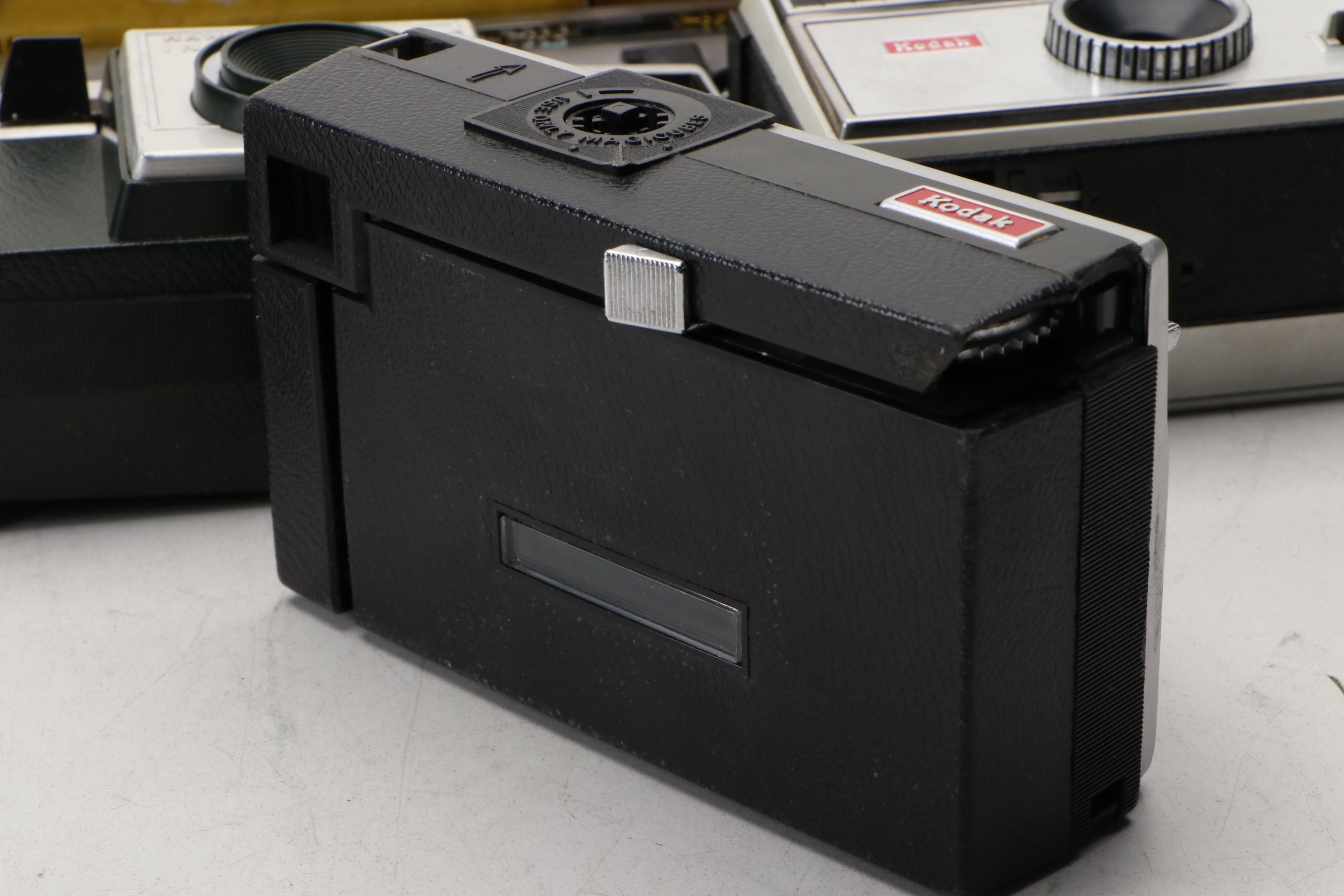 Kodak Hawkeye Instamatic II and More Cameras, Mid to Late 20th Century