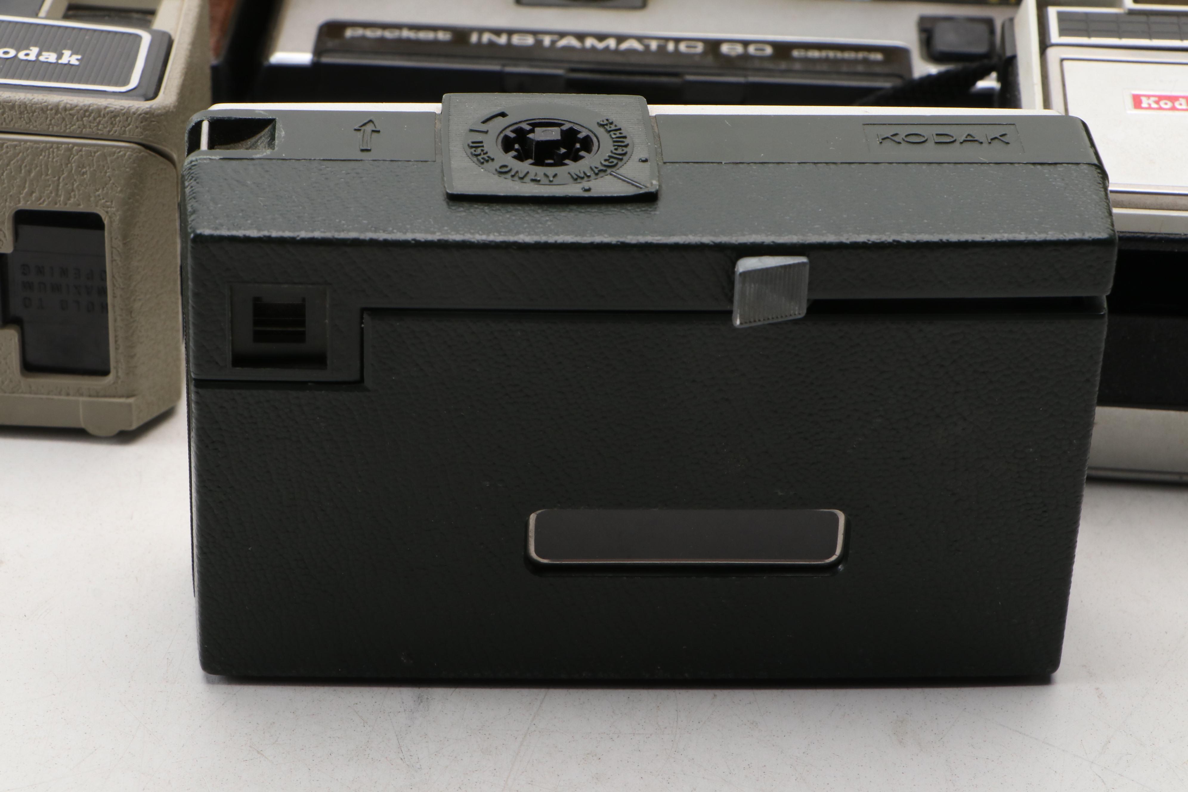 Kodak Hawkeye Instamatic II and More Cameras, Mid to Late 20th Century