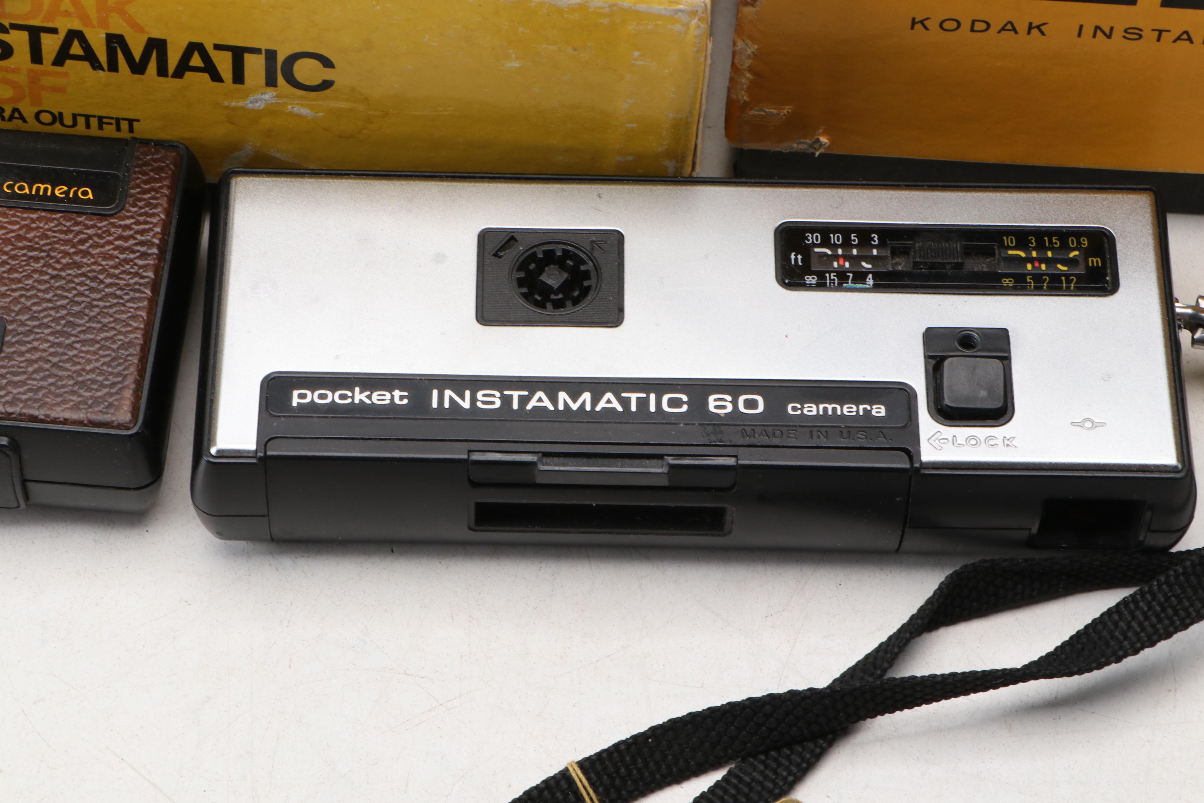 Kodak Hawkeye Instamatic II and More Cameras, Mid to Late 20th Century