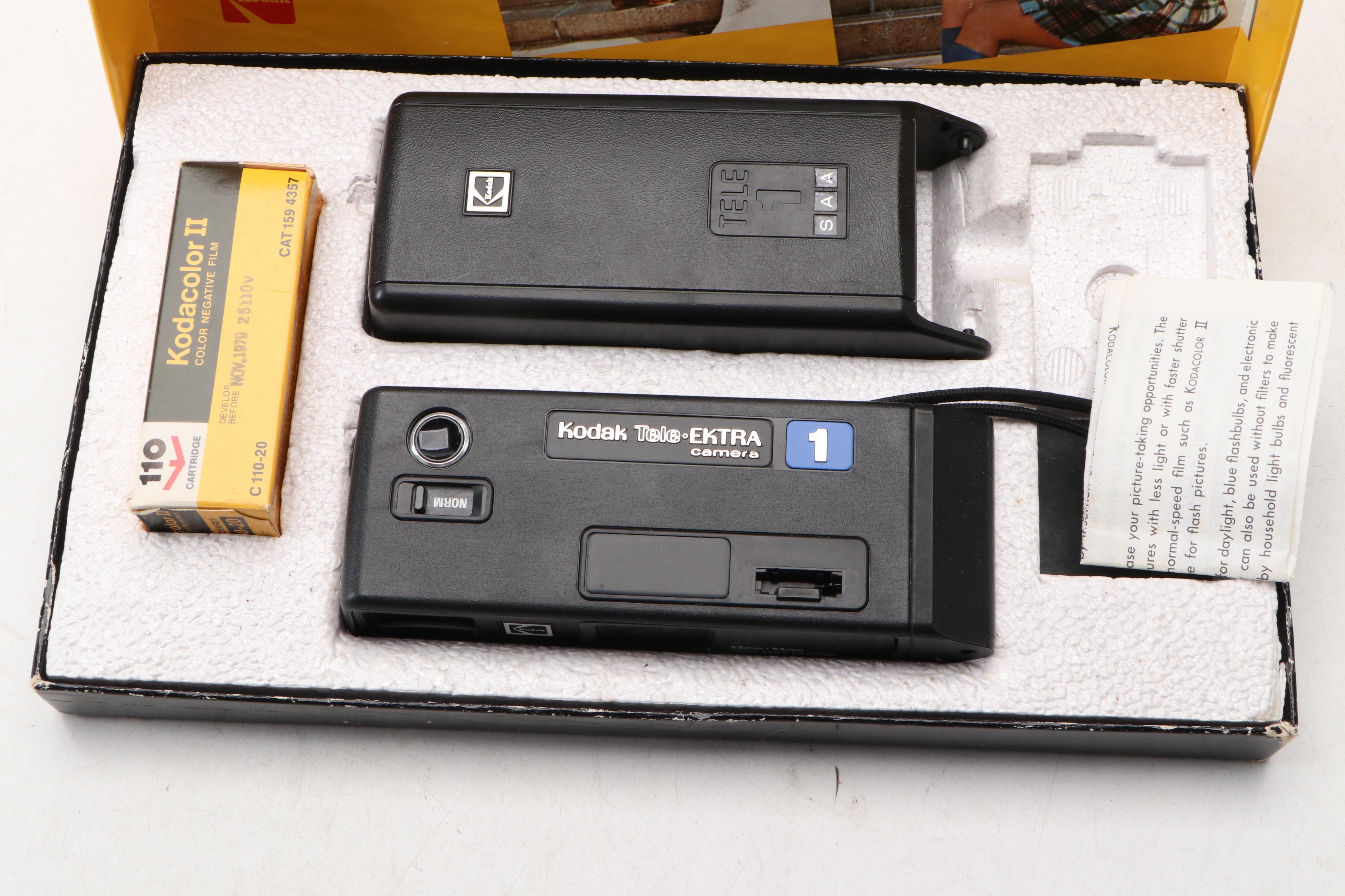 Kodak Hawkeye Instamatic II and More Cameras, Mid to Late 20th Century