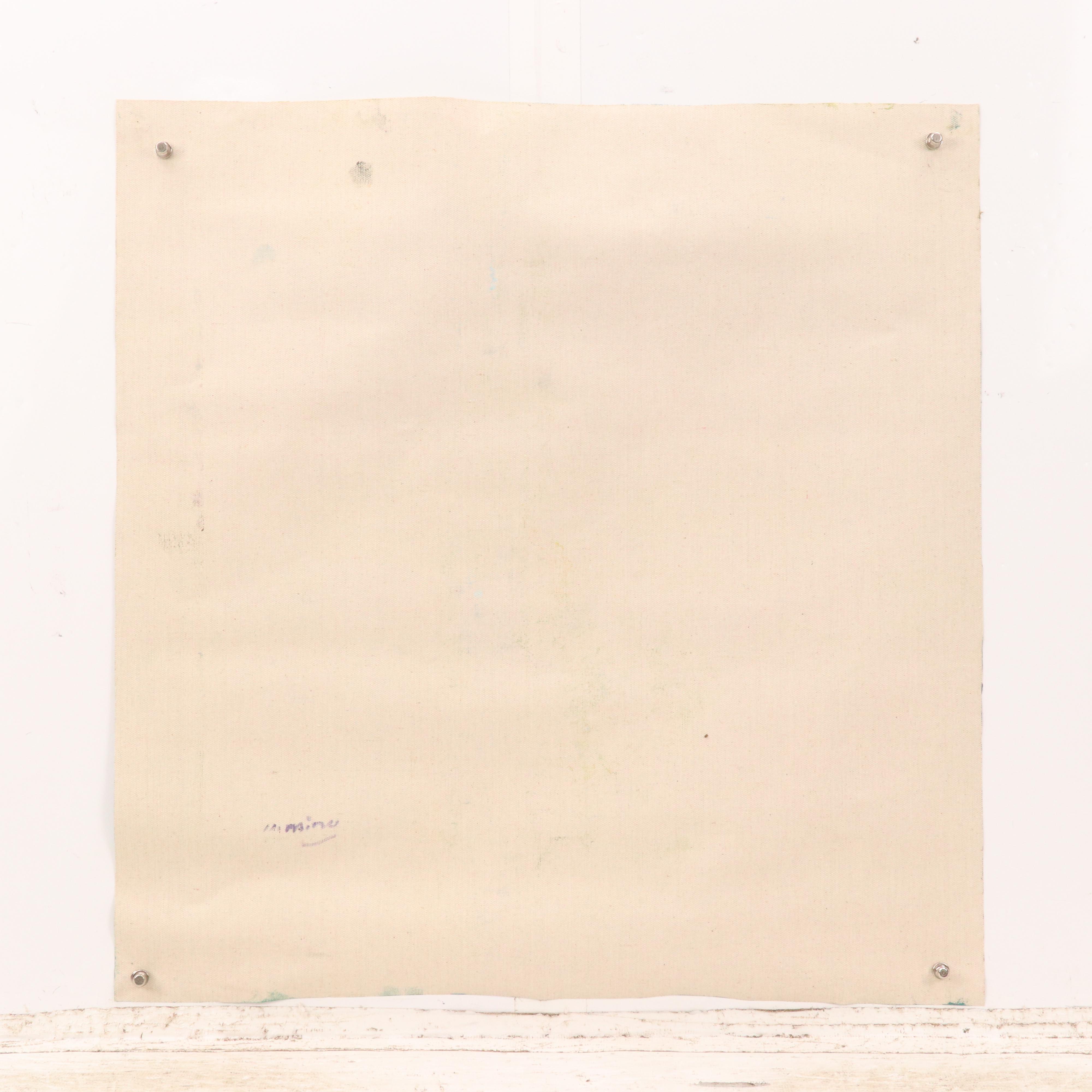 N. Ming Fauvist Inspired Oil Painting of Townscape, 21st Century