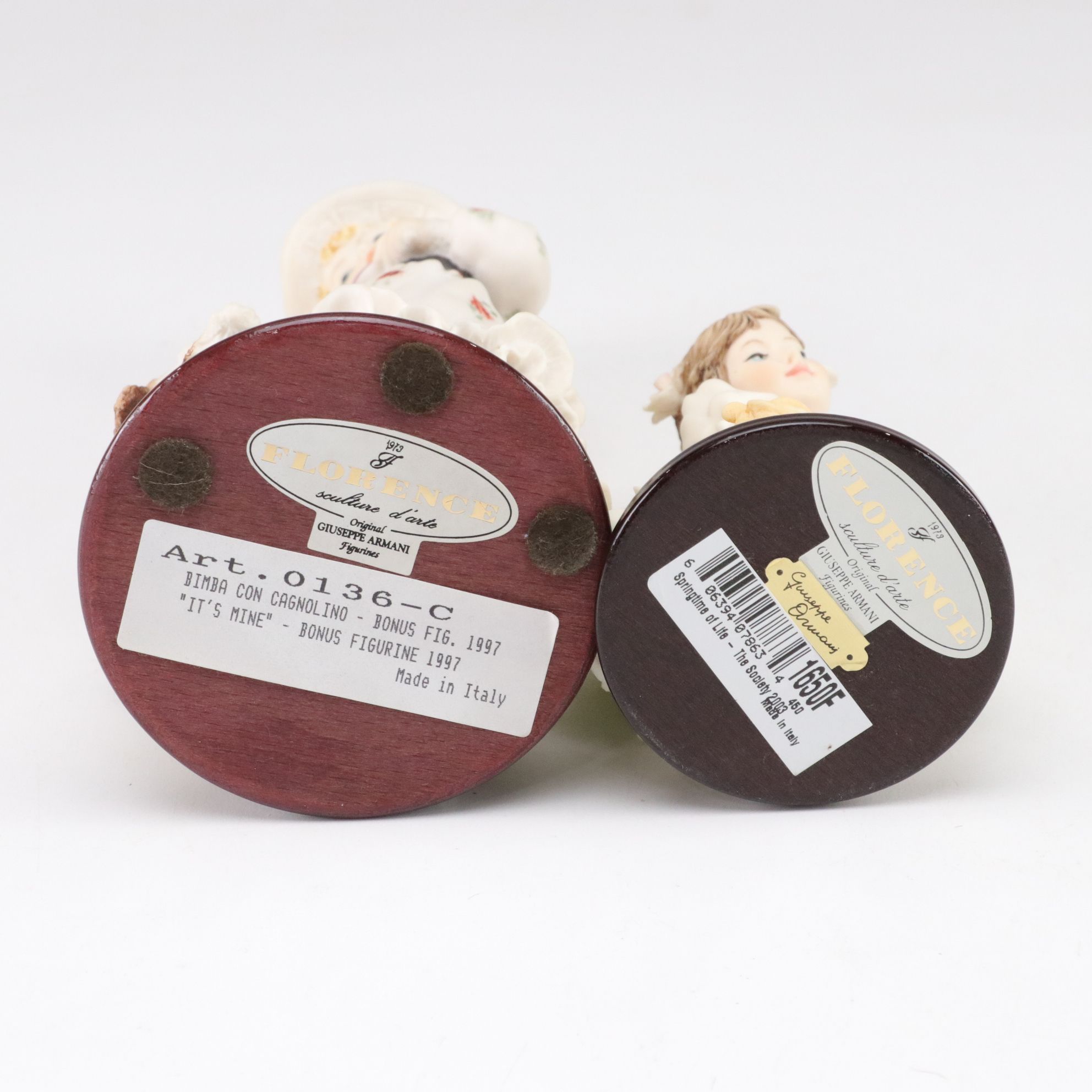 Giuseppe Armani "It's Mine", "Springtime of Life" & More Porcelain Figurines