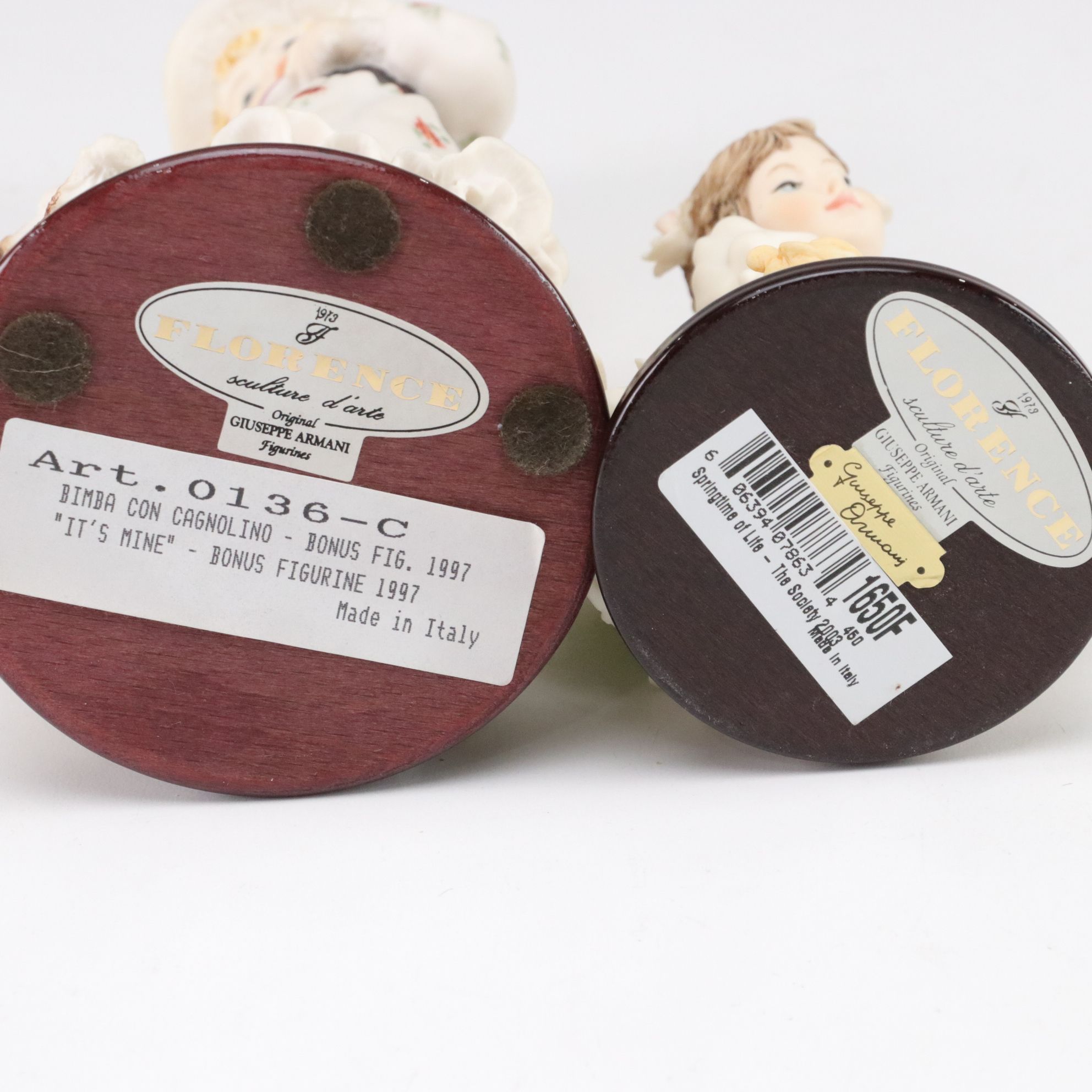 Giuseppe Armani "It's Mine", "Springtime of Life" & More Porcelain Figurines