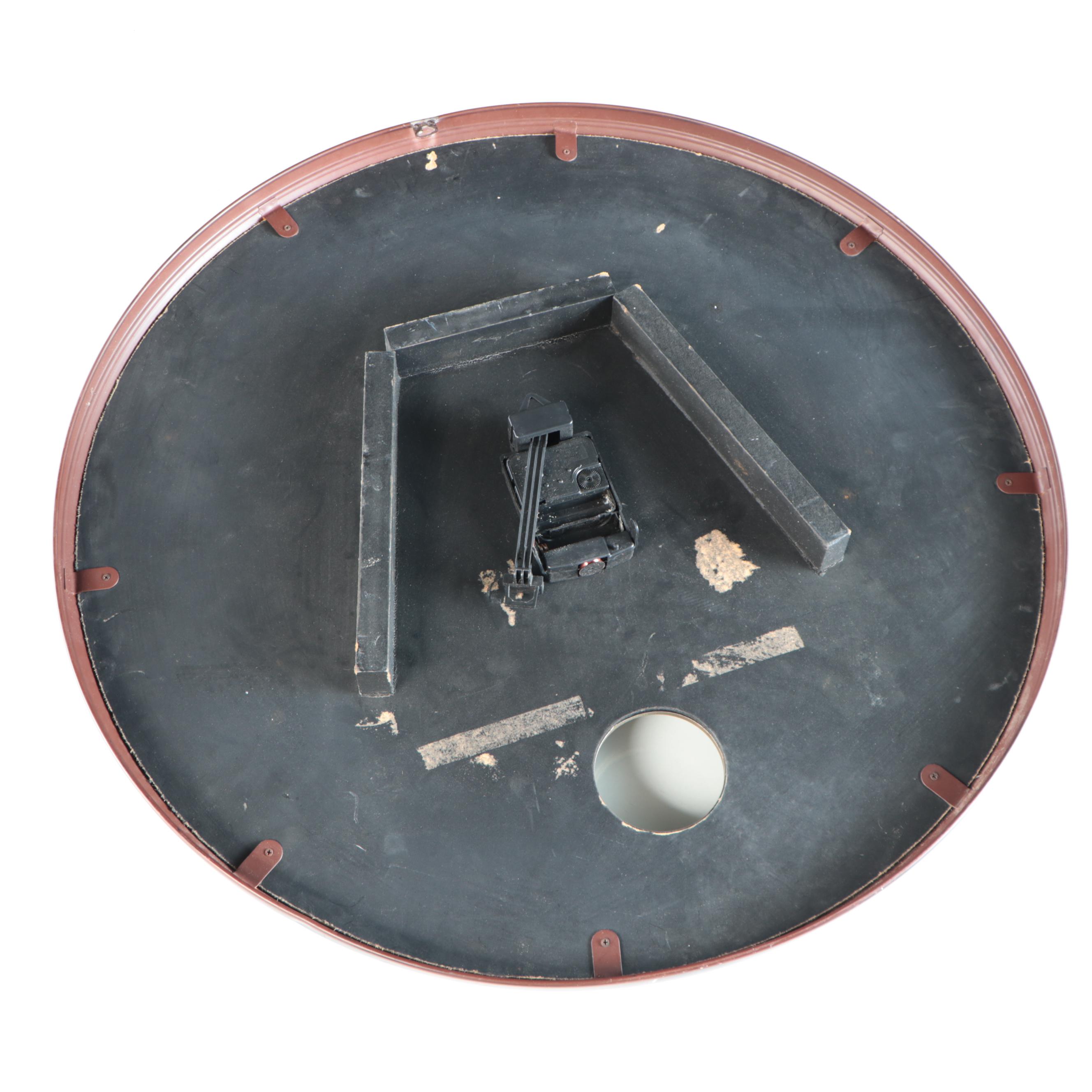 The Eastern Division of The United States Map Wall Clock