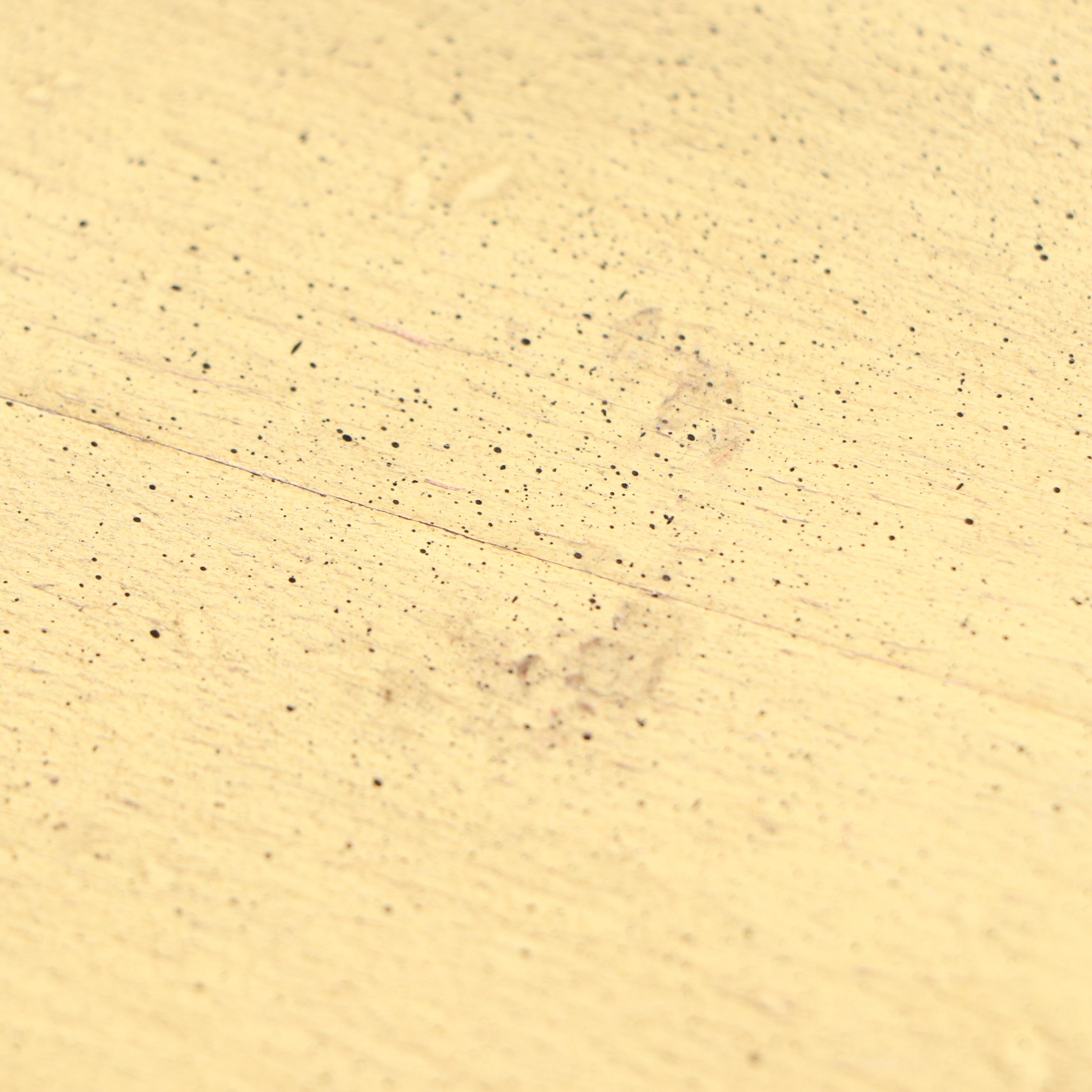 Painted Wood Rococo Style Four-Drawer Chest