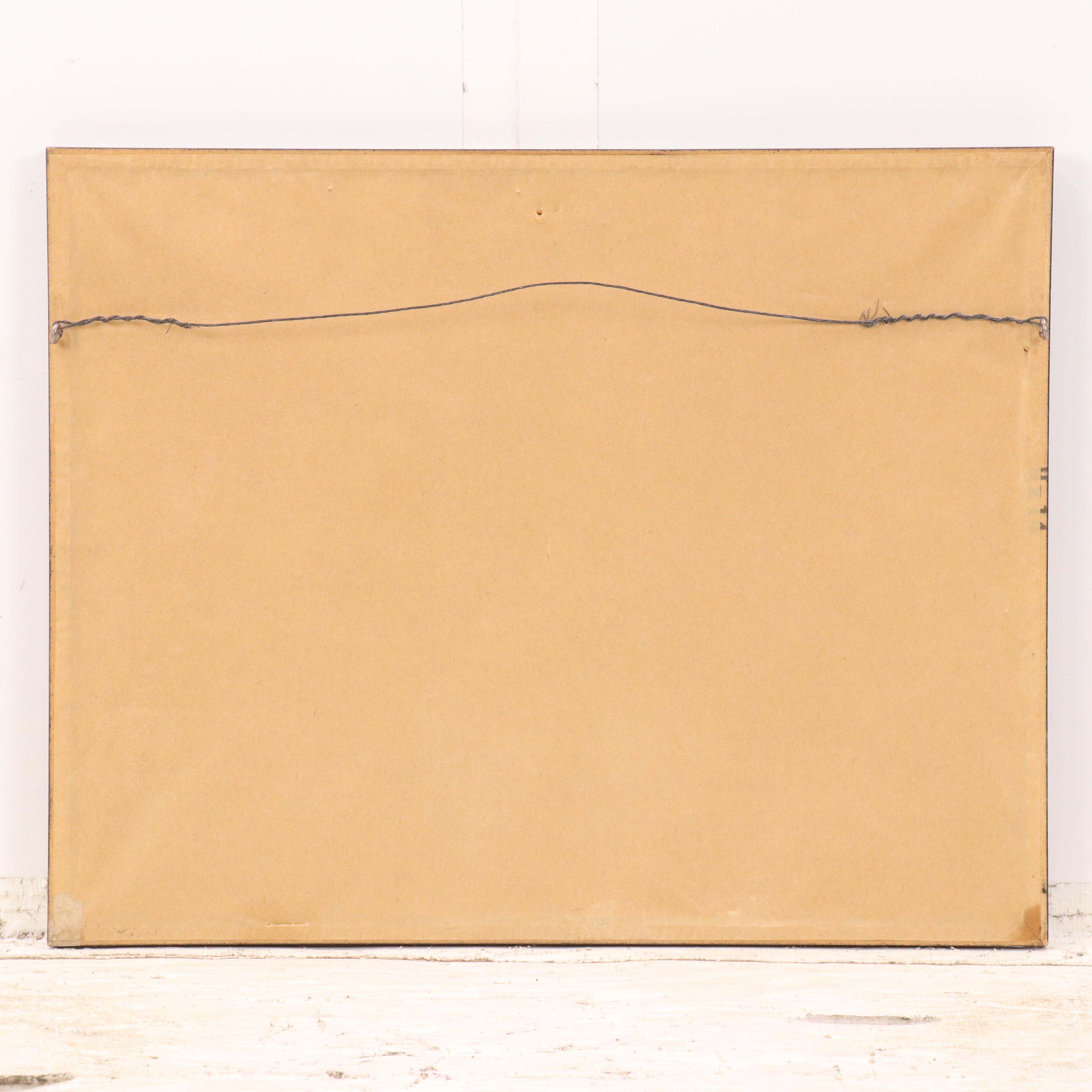 Leslie Cope Pen and Ink Drawing of American Farmhouse, Late 20th Century