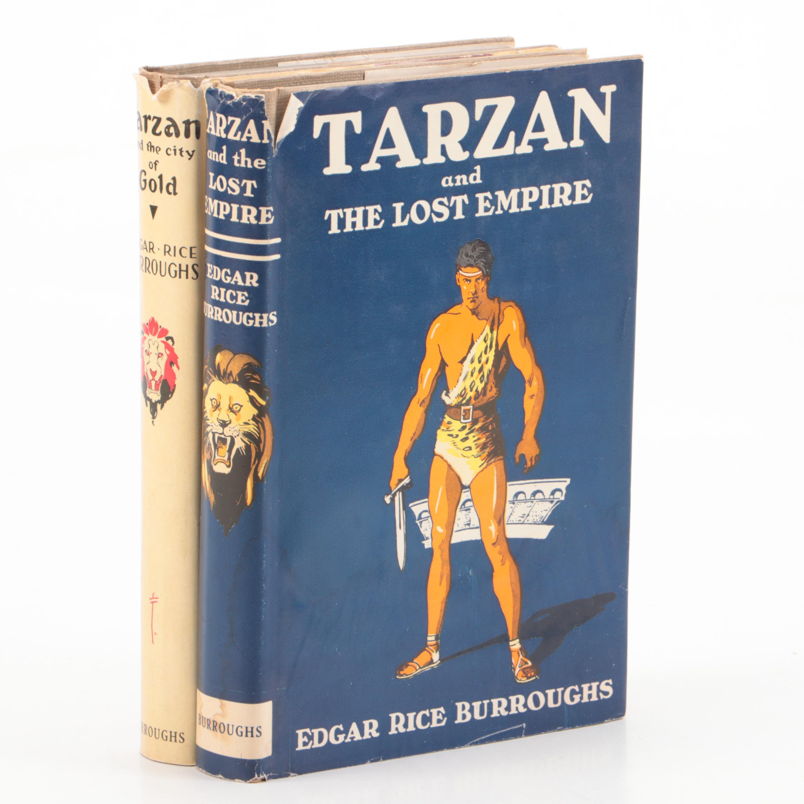 "Tarzan and the Lost Empire" and "Tarzan and the City of Gold" by Burroughs