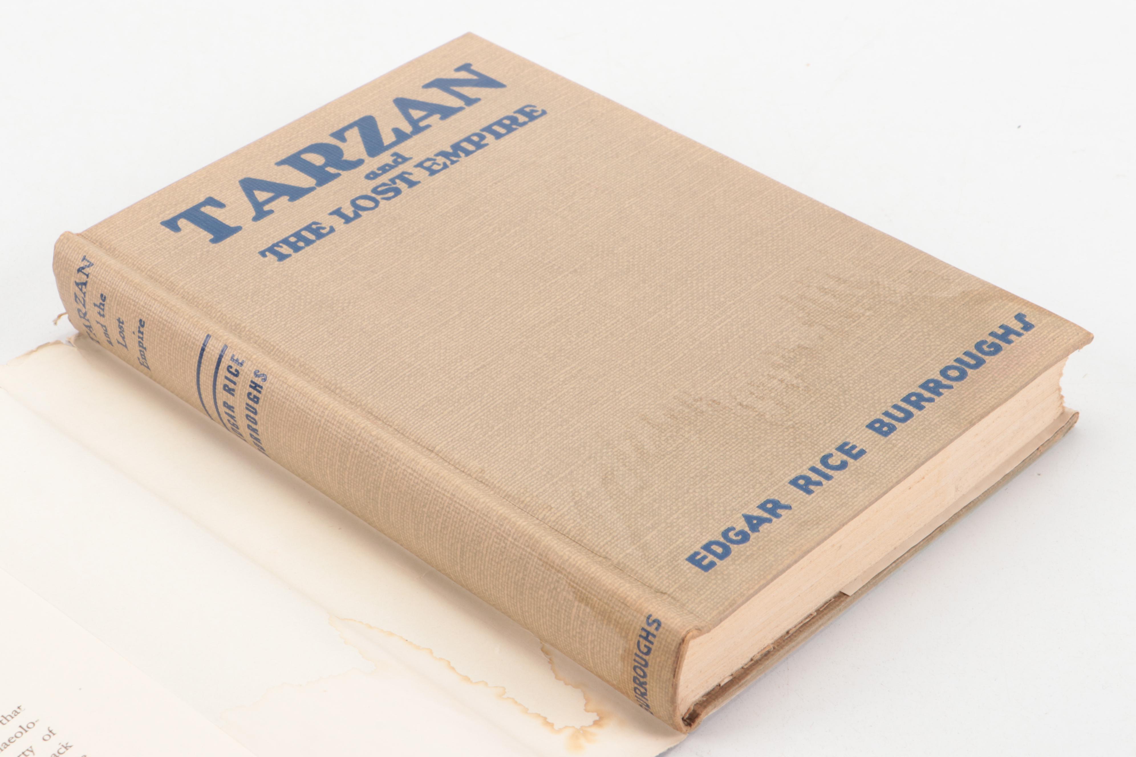 "Tarzan and the Lost Empire" and "Tarzan and the City of Gold" by Burroughs