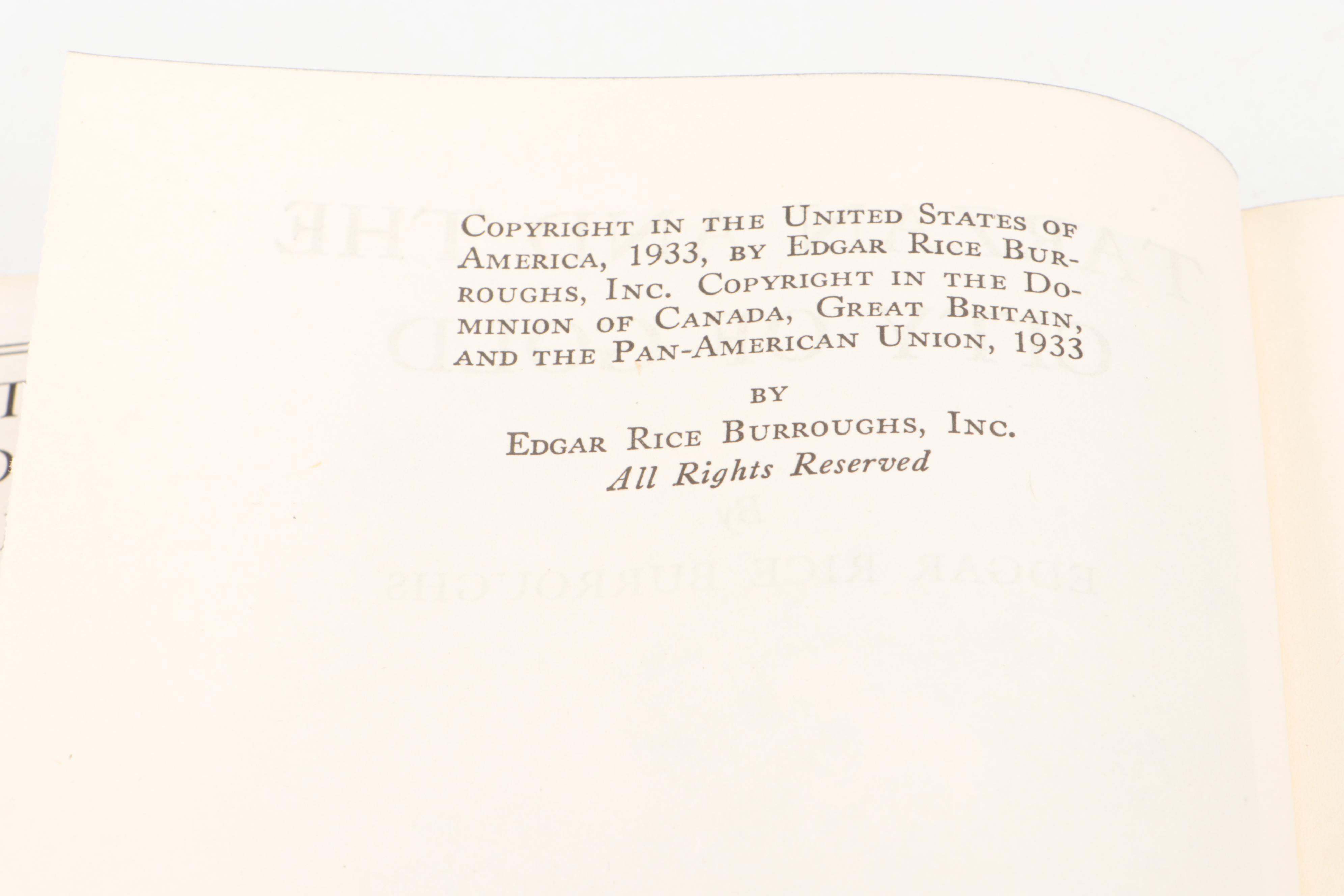 "Tarzan and the Lost Empire" and "Tarzan and the City of Gold" by Burroughs