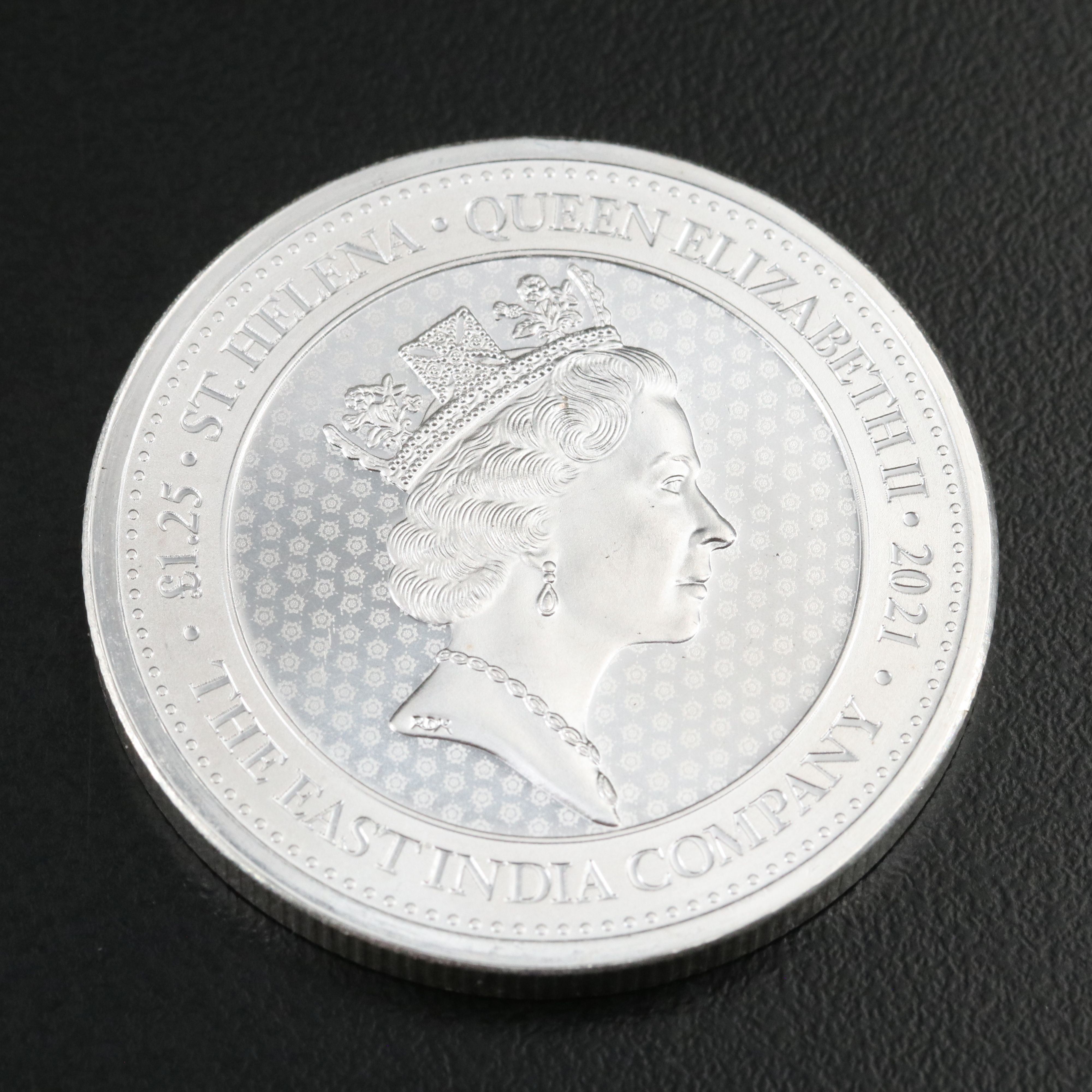 St. Helena 2021 Silver Guinea