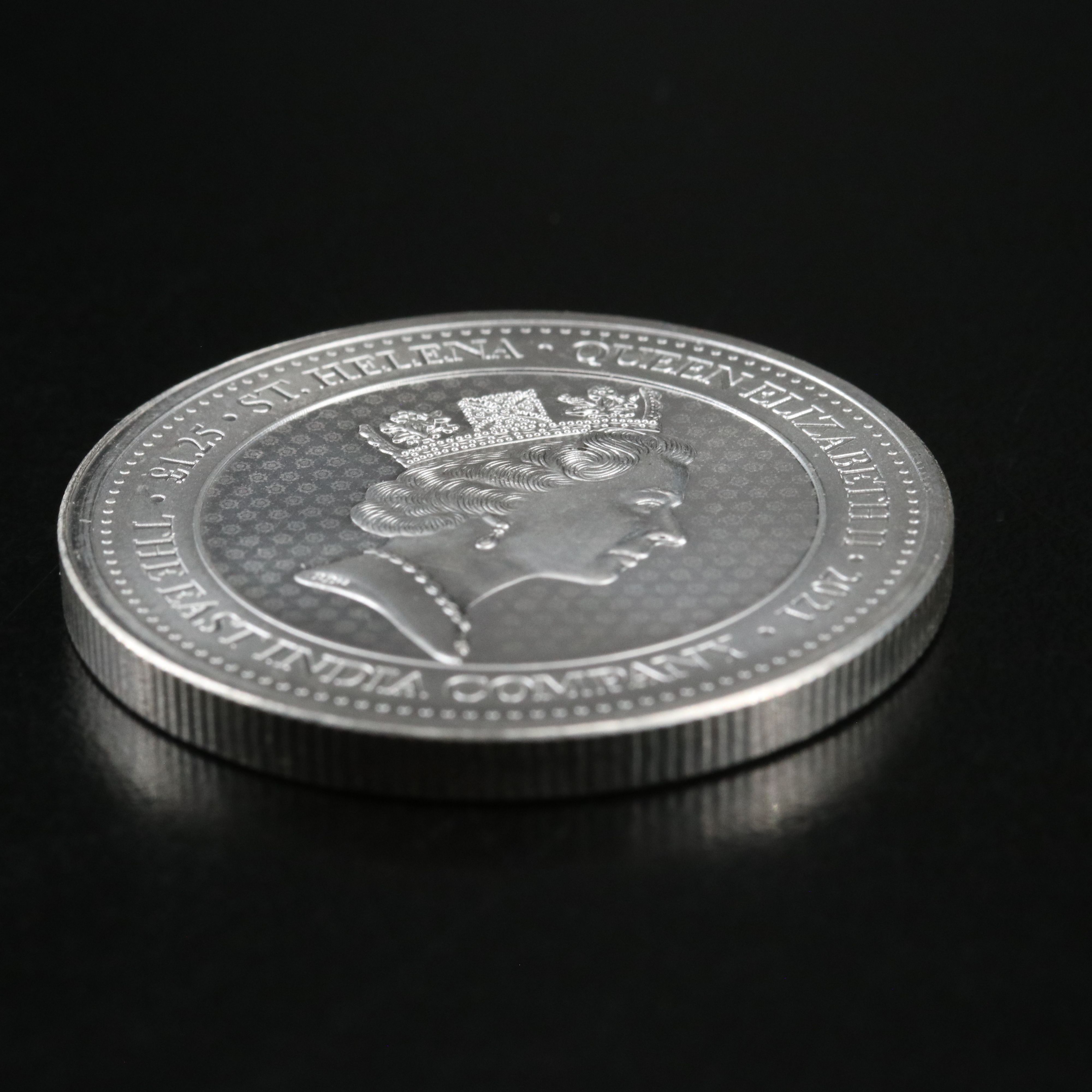 St. Helena 2021 Silver Guinea