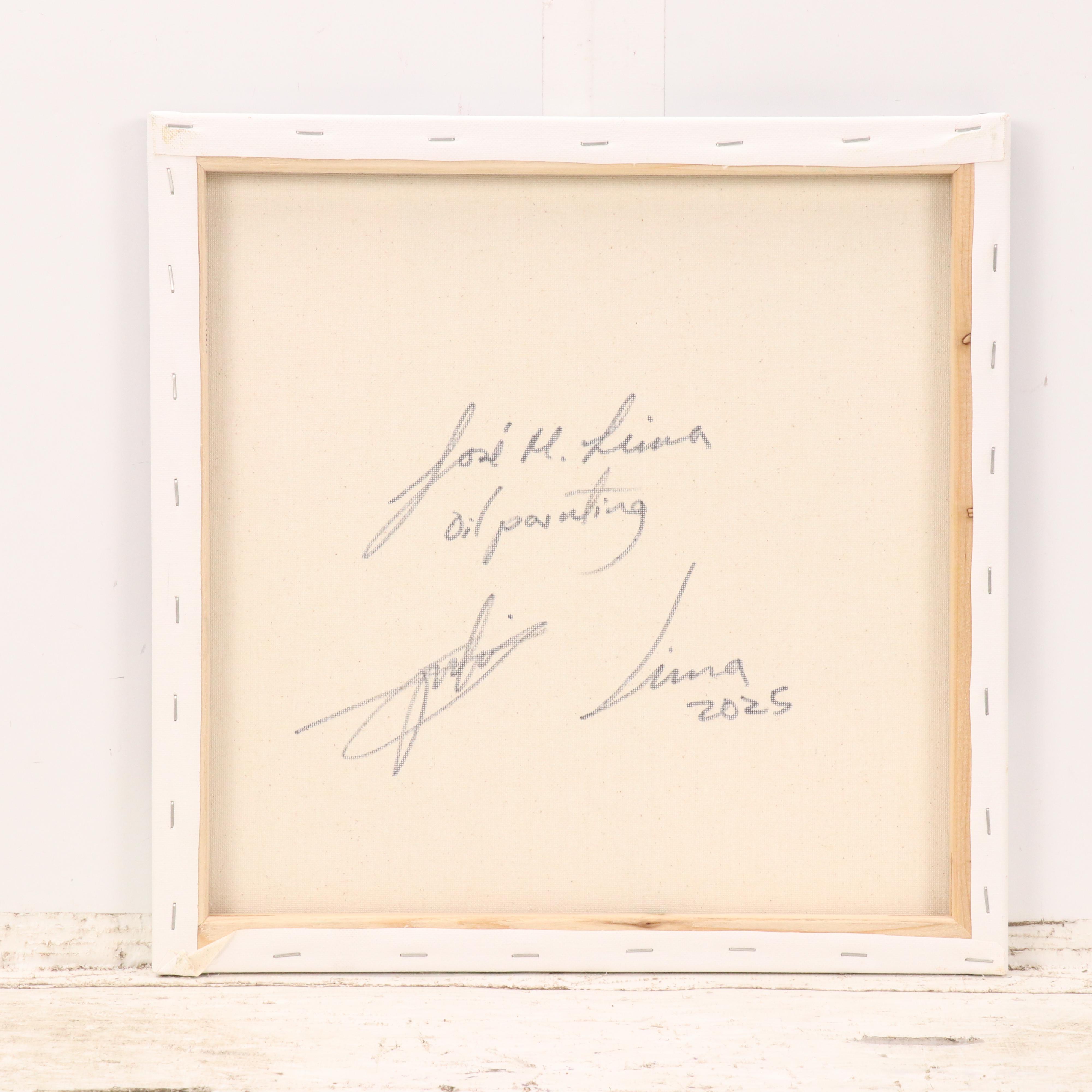 José M. Lima Floral Still Life Oil Painting, 2025