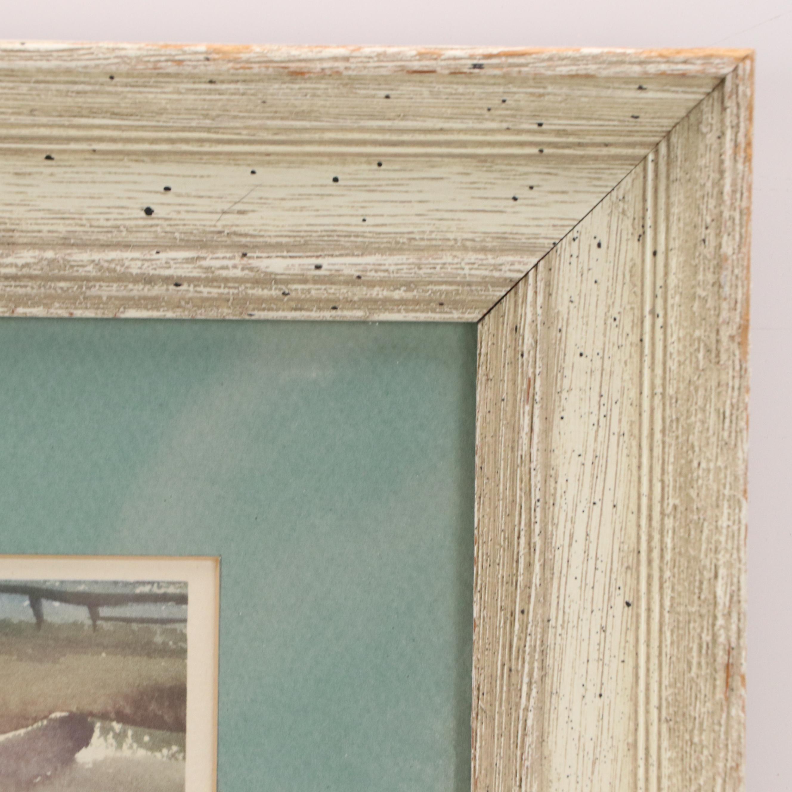 Port Offset Lithograph After Maurice Lulan